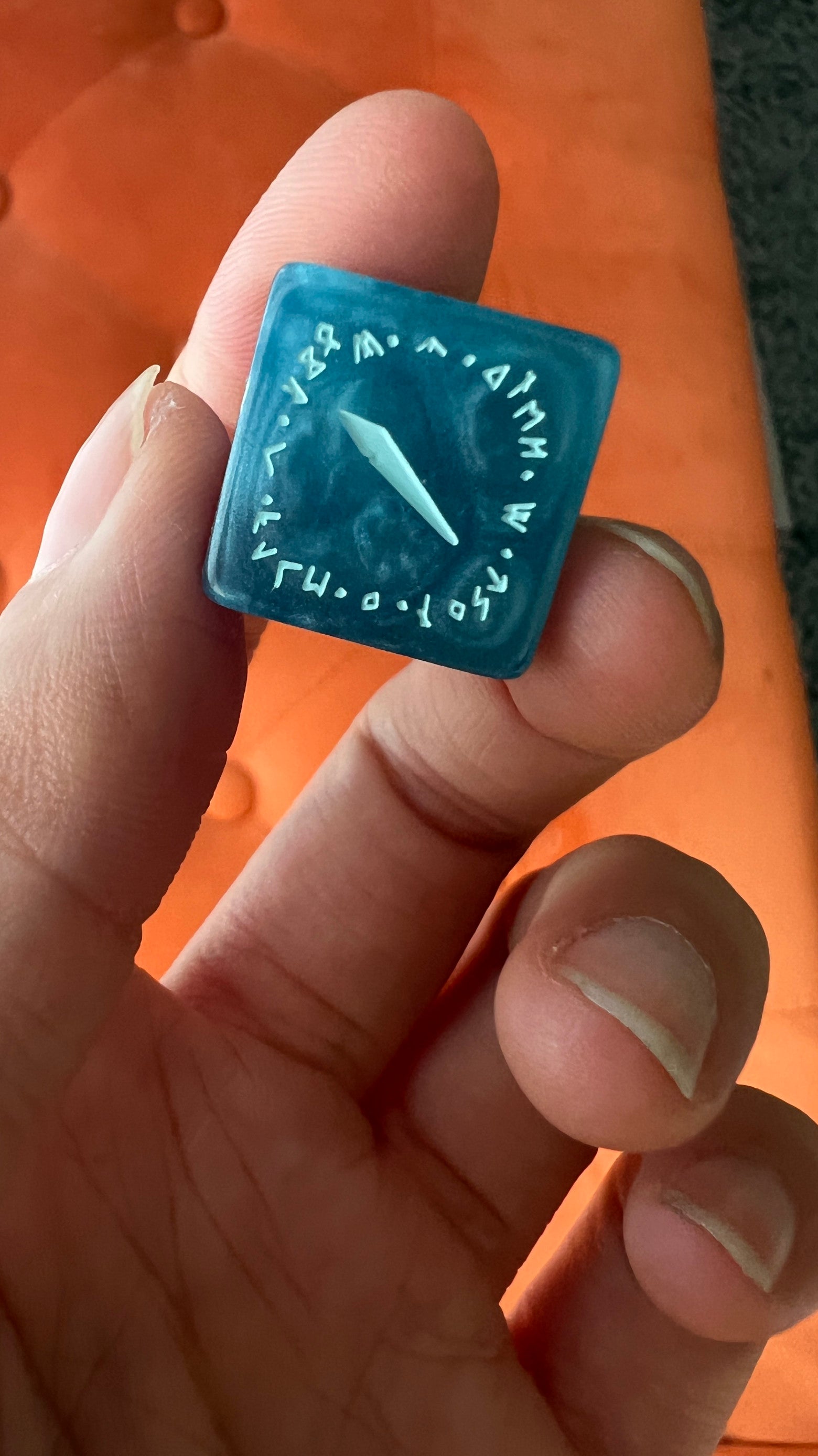 Space Wolf Sky Blue D6 Dice