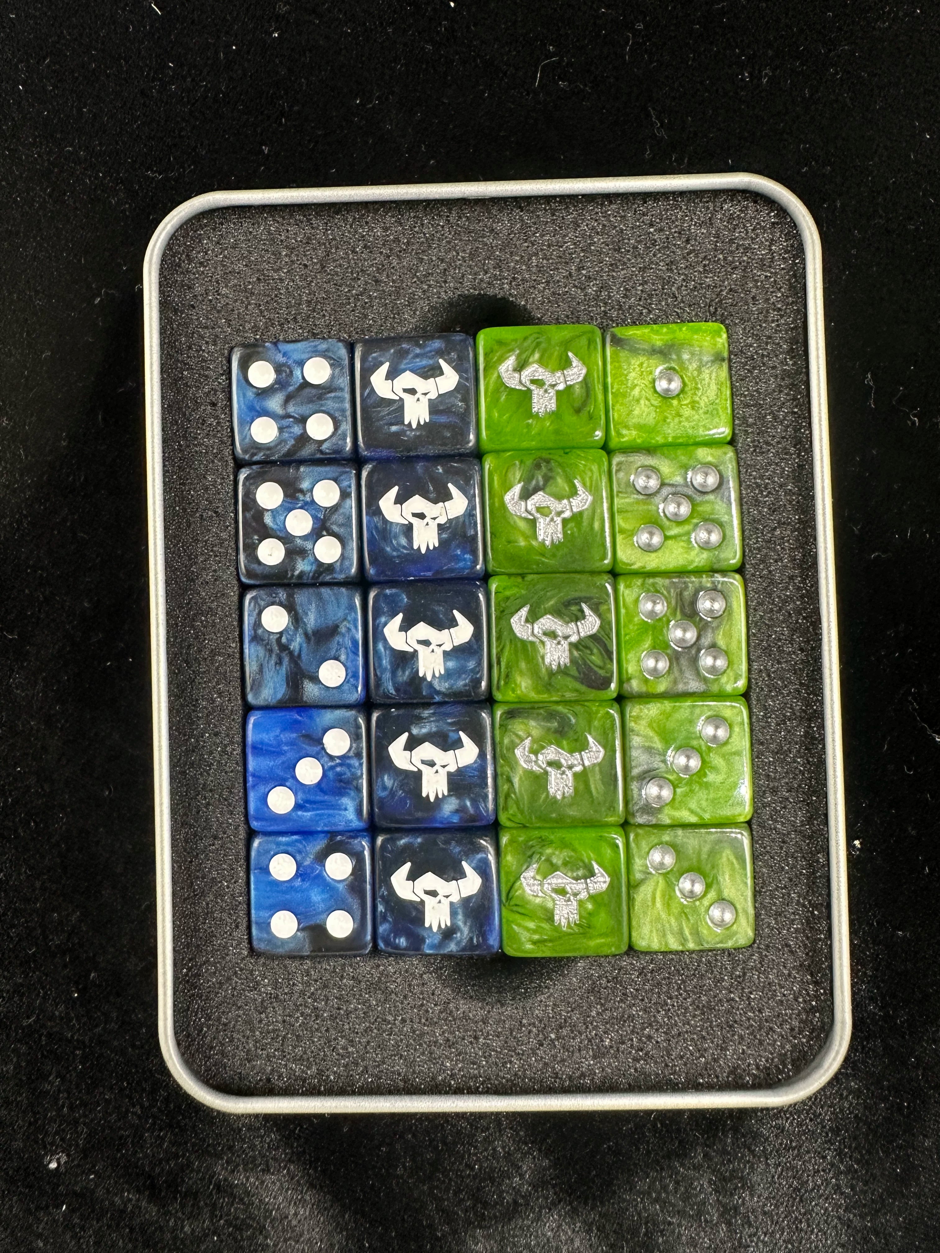 Double combo: Warhammer, Warhammer, AOS, Orc, Orc, Dice, Set: Warhammerdice