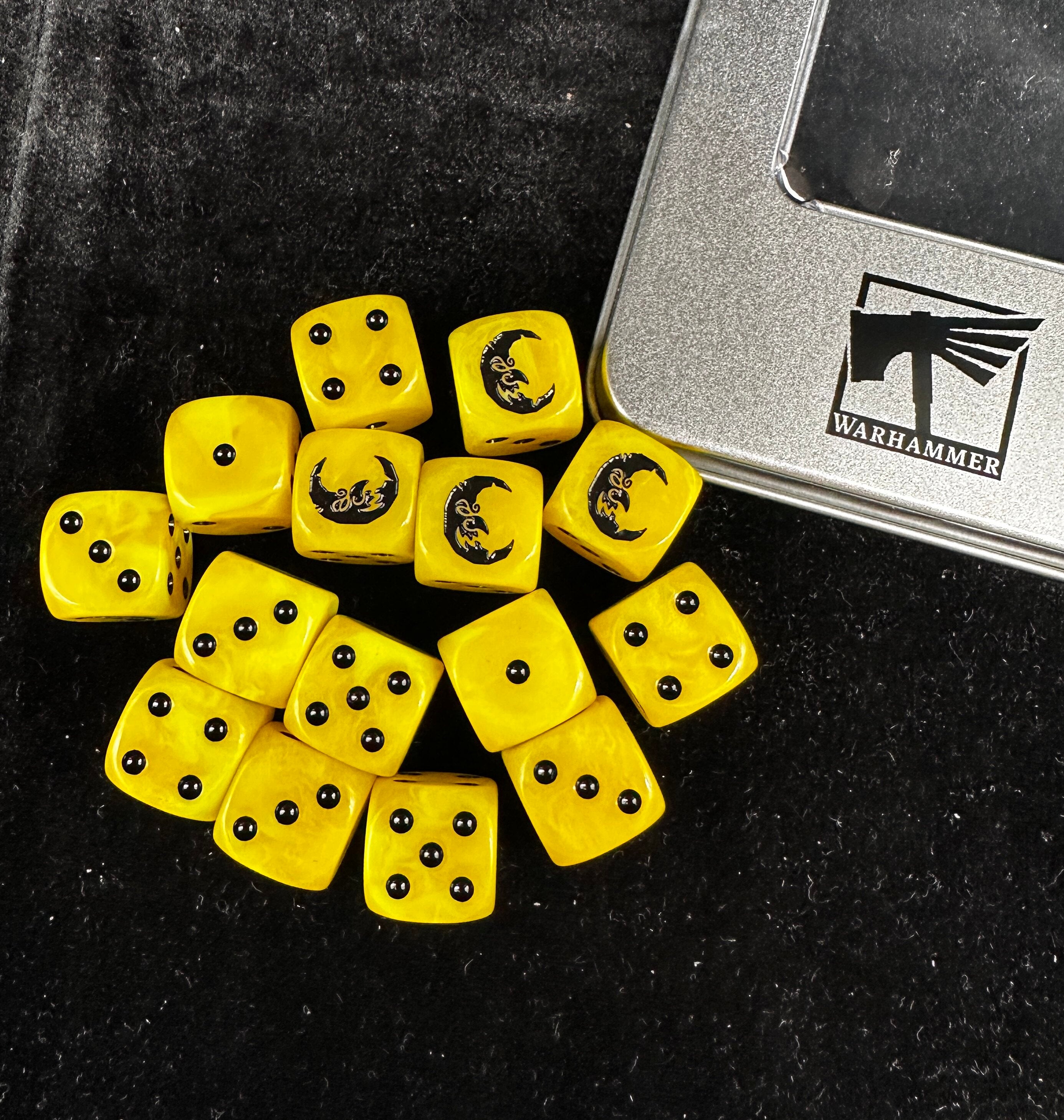 Vengeful Goblin Evil Moon Dice Set | Warhammer AOS Destruction Dice