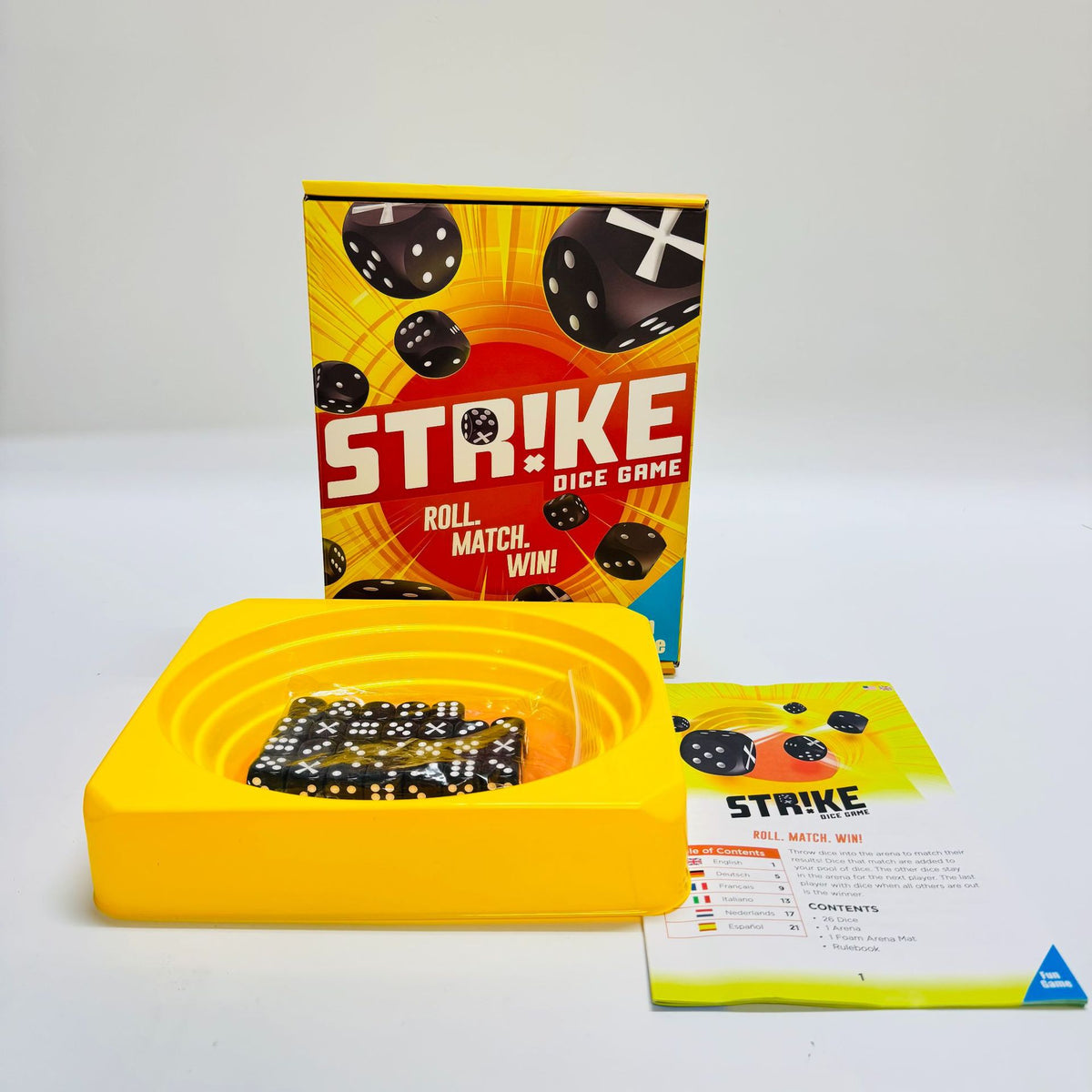 Cross-border STRIKE Ravensburg Strike—a brain game for children and adults, fun matching games