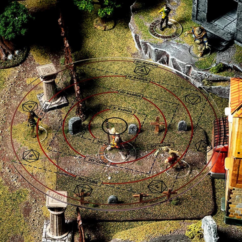 DND Dungeons & Dragons Spell AOE Rangefinder