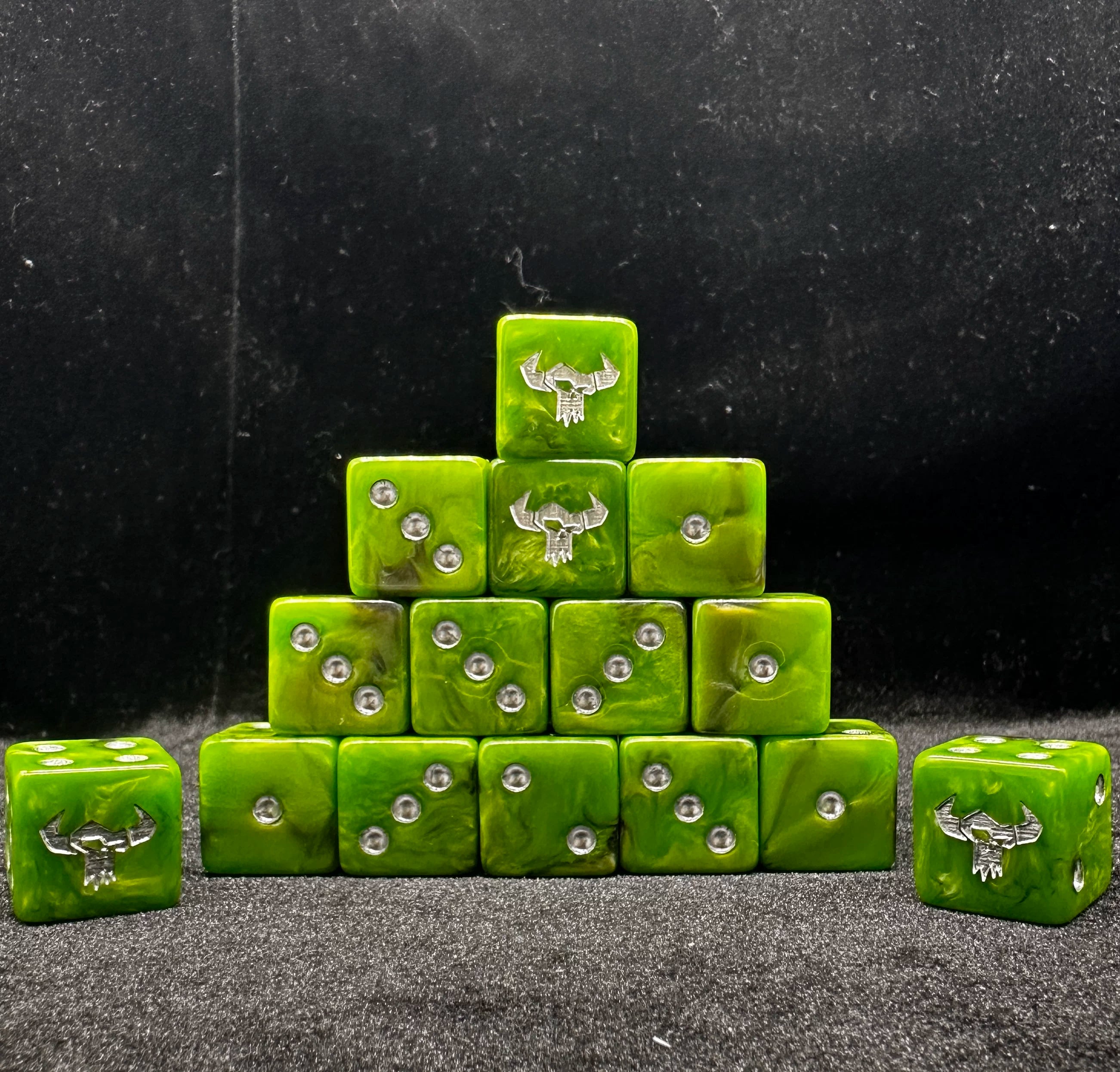 Double combo: Warhammer, Warhammer, AOS, Orc, Orc, Dice, Set: Warhammerdice