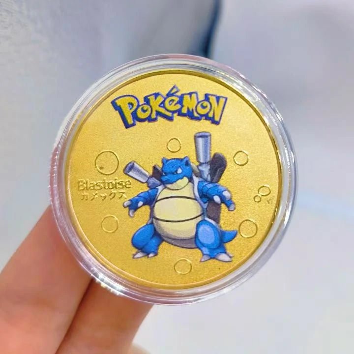 Pokémon Blastoise Gold Coins | Bear Dice
