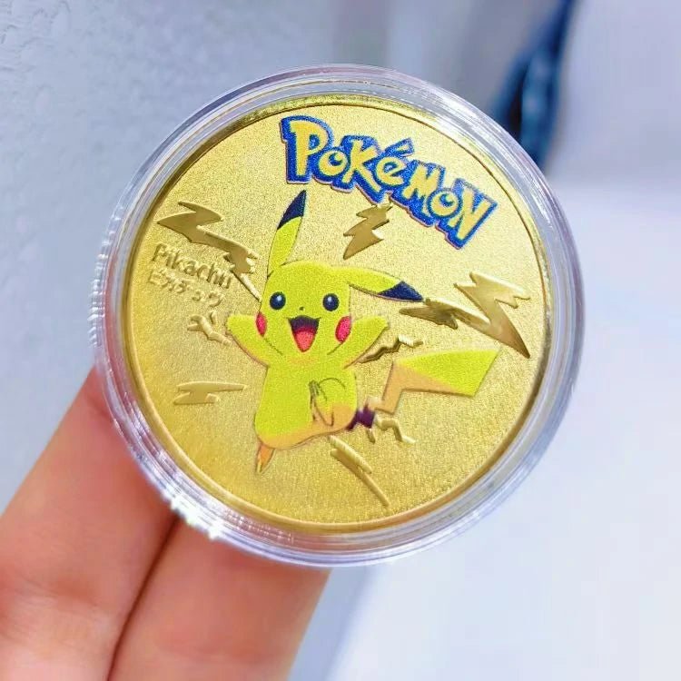 Pokémon Pikachu Gold Coin | Bear Dice