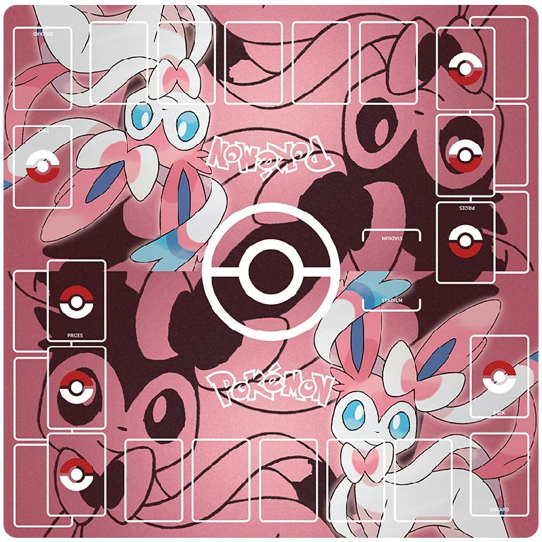 Pokémon TCG Playmat with Pokémon Character Graphics