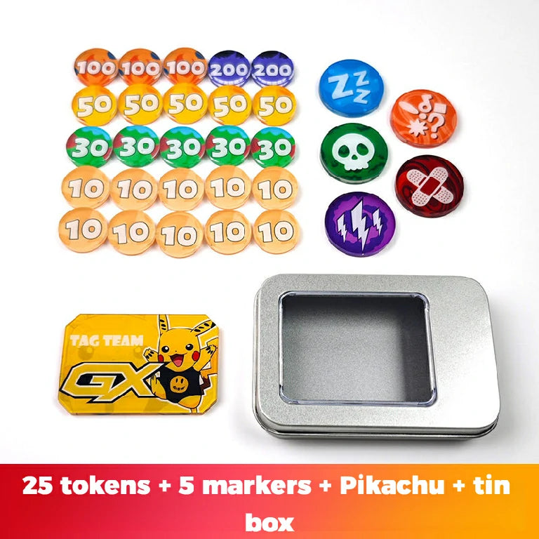 Pokémon PTCG Damage Indicator Tabletop Card Battle Scoreboard