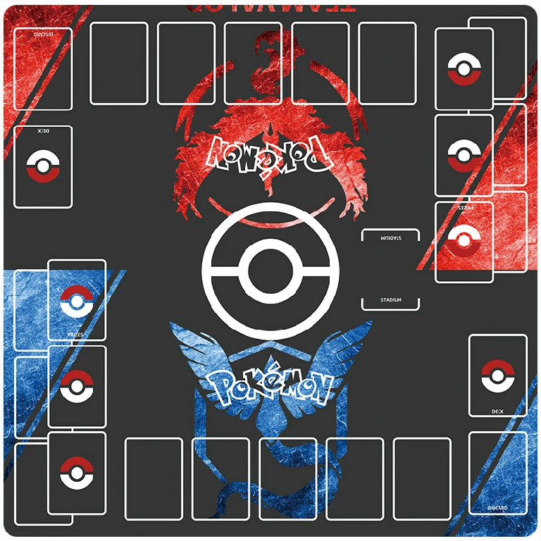 Pokémon TCG Playmat with Pokémon Character Graphics