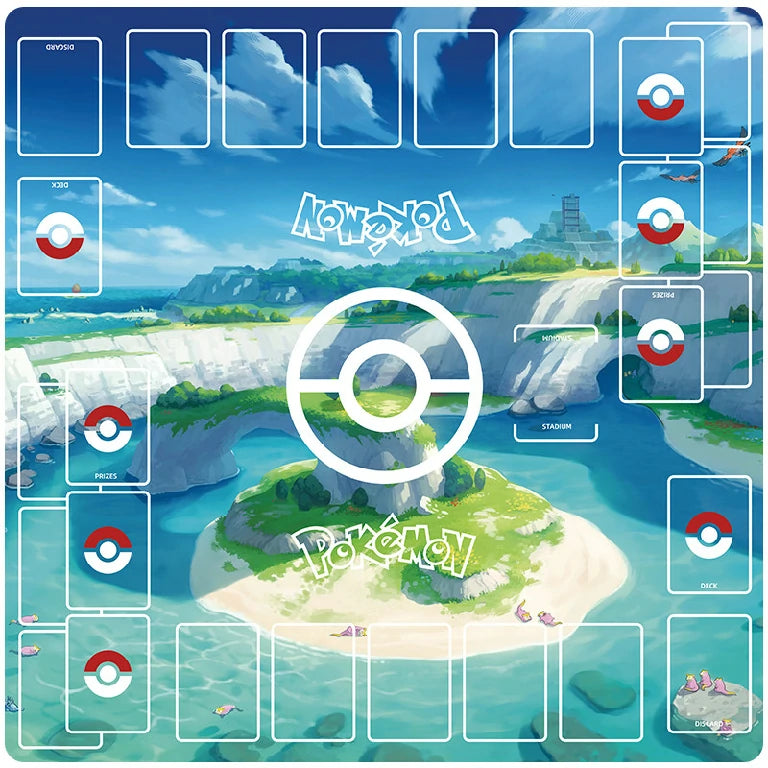 Pokémon TCG Playmat with Pokémon Character Graphics
