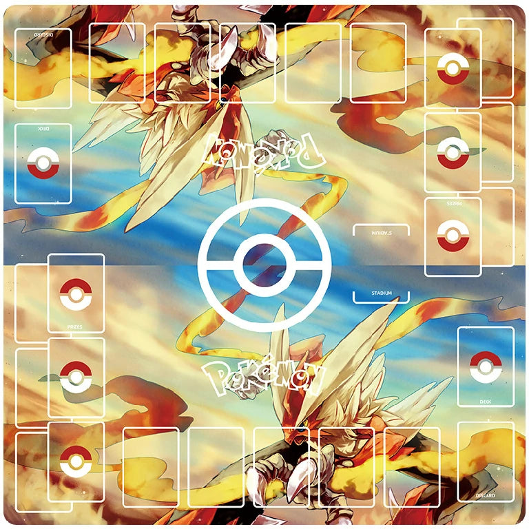 Pokémon TCG Playmat with Pokémon Character Graphics