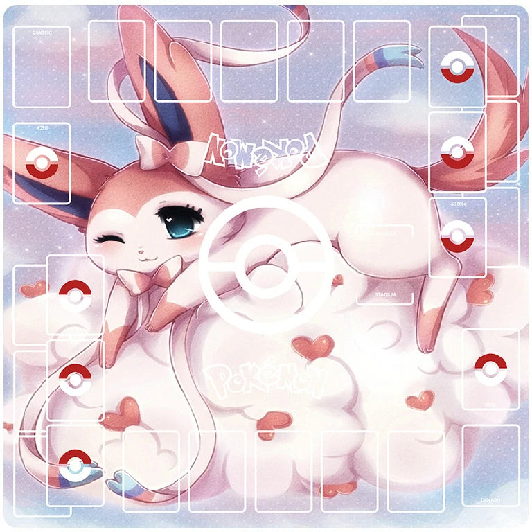 Pokémon TCG Playmat with Pokémon Character Graphics