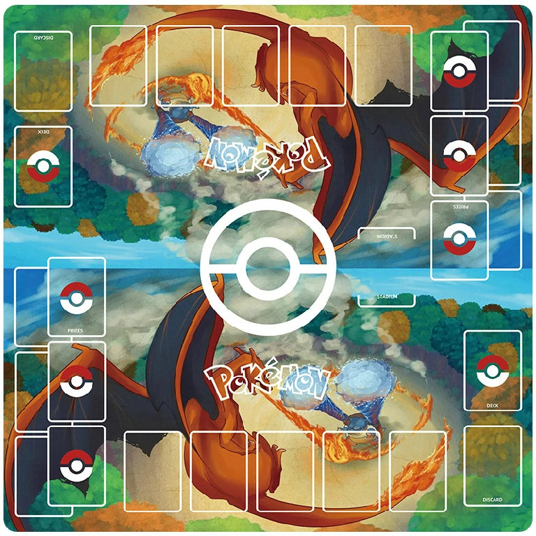 Pokémon TCG Playmat with Pokémon Character Graphics
