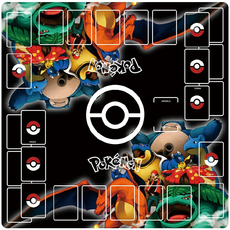 Pokémon TCG Playmat with Pokémon Character Graphics