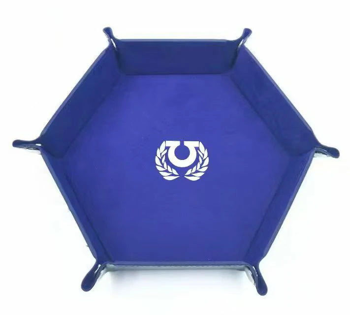 Warhammer 40K Ultramarines Blue Leather Dice Tray | Bear Dice