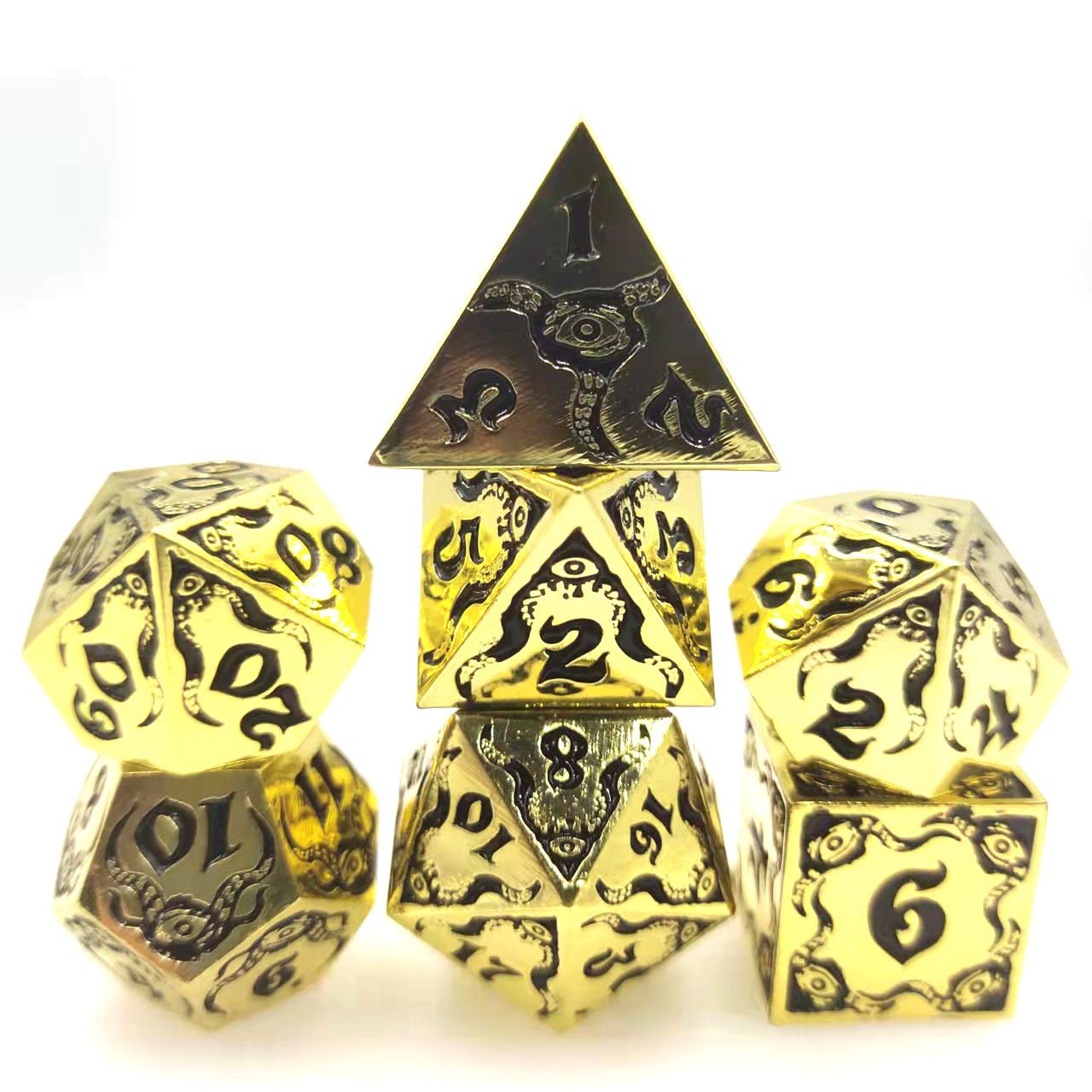 Clearance Discount - Devil's Eye Metal Dice Set Series - Bear Dice