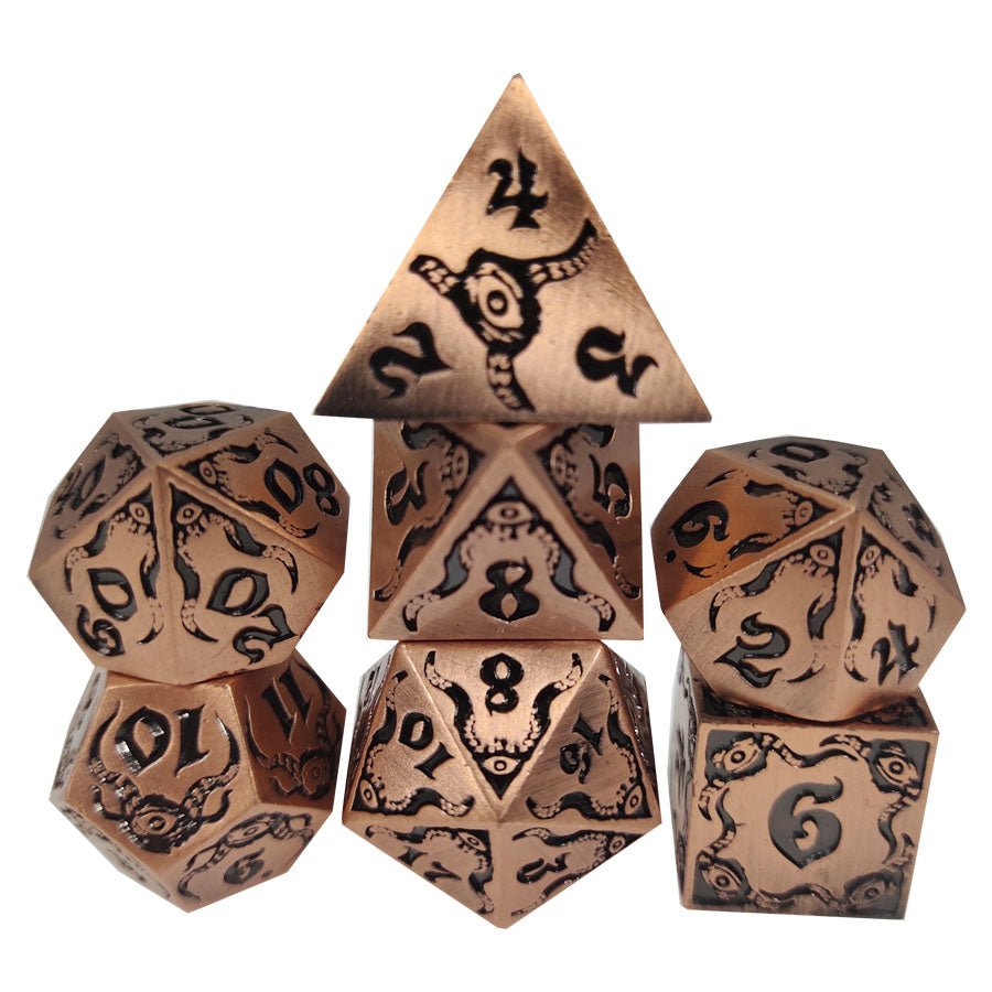 Clearance Discount - Devil's Eye Metal Dice Set Series - Bear Dice