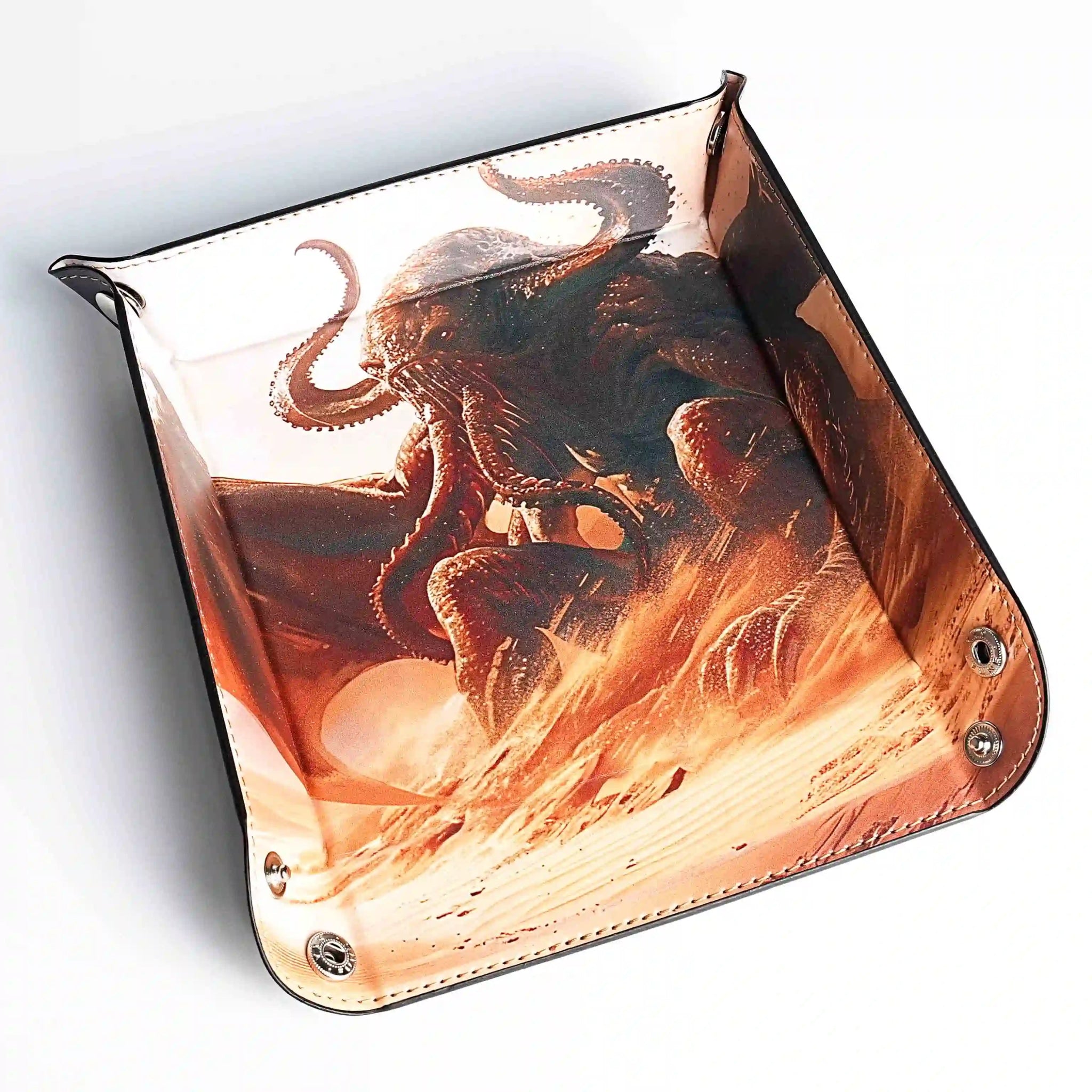 Cool COC Deep Sea Octopus Foldable Table Game Dice Tray - Bear Dice