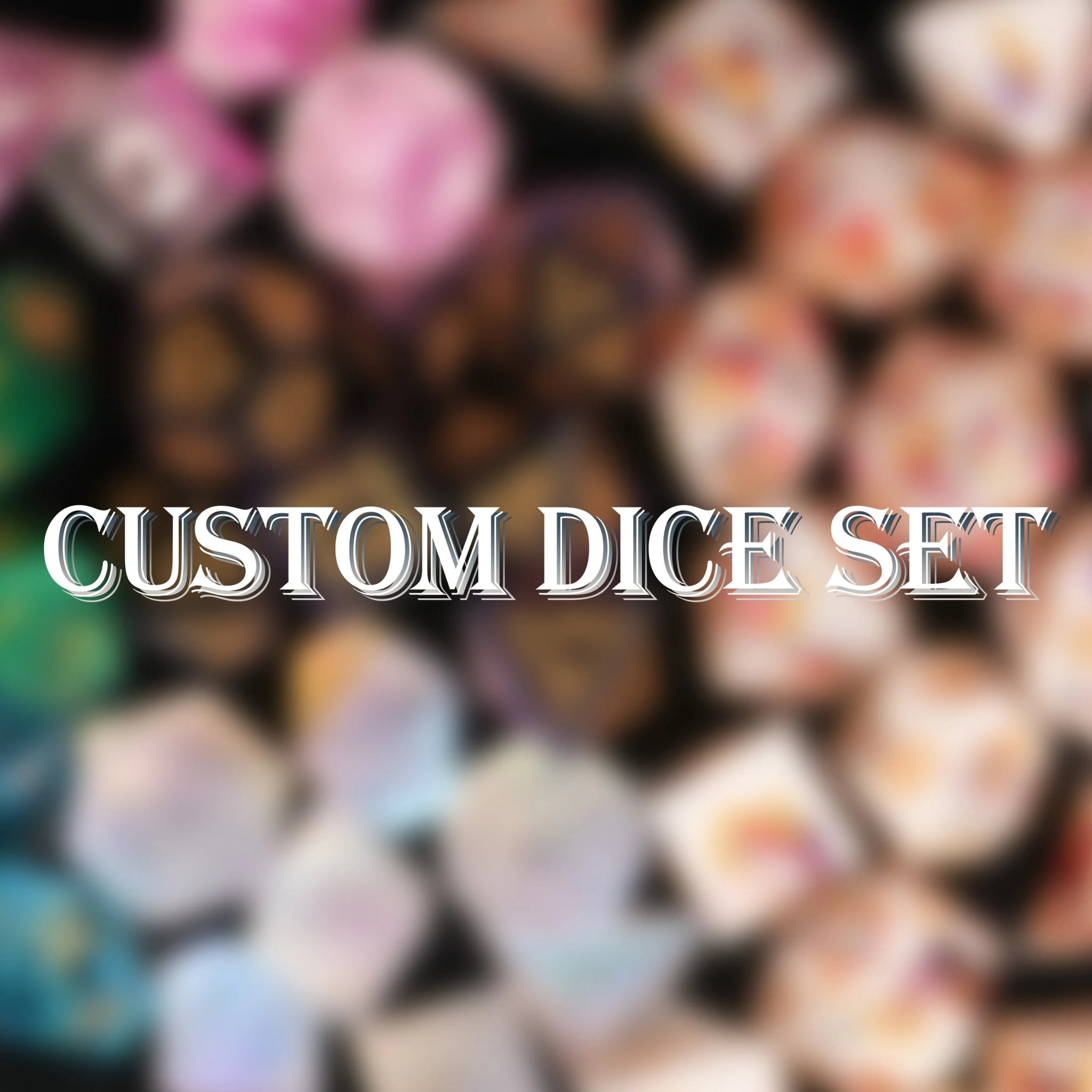 Custom Dice DND Gemstone Dice and RPG Dice | Bear Dice