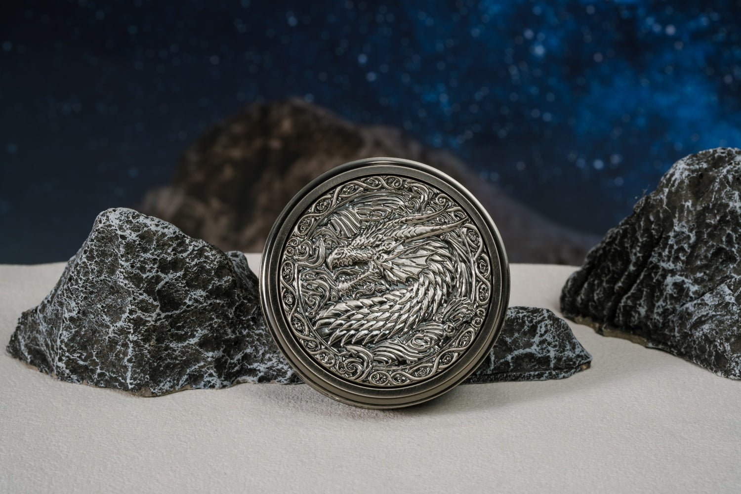 Dice Spinner — Multi - Functional Metal Wheel of Fortune DND Dice Spinner - Bear Dice