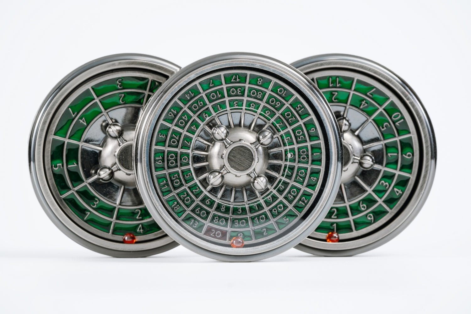 Dice Spinner — Multi - Functional Metal Wheel of Fortune DND Dice Spinner - Bear Dice