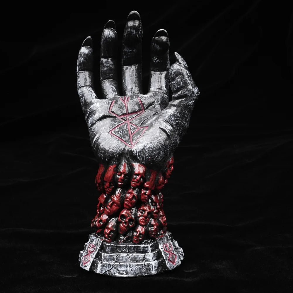 DND Dice board game accessories dark magic hand shape ornaments 24.5cm - Bear Dice