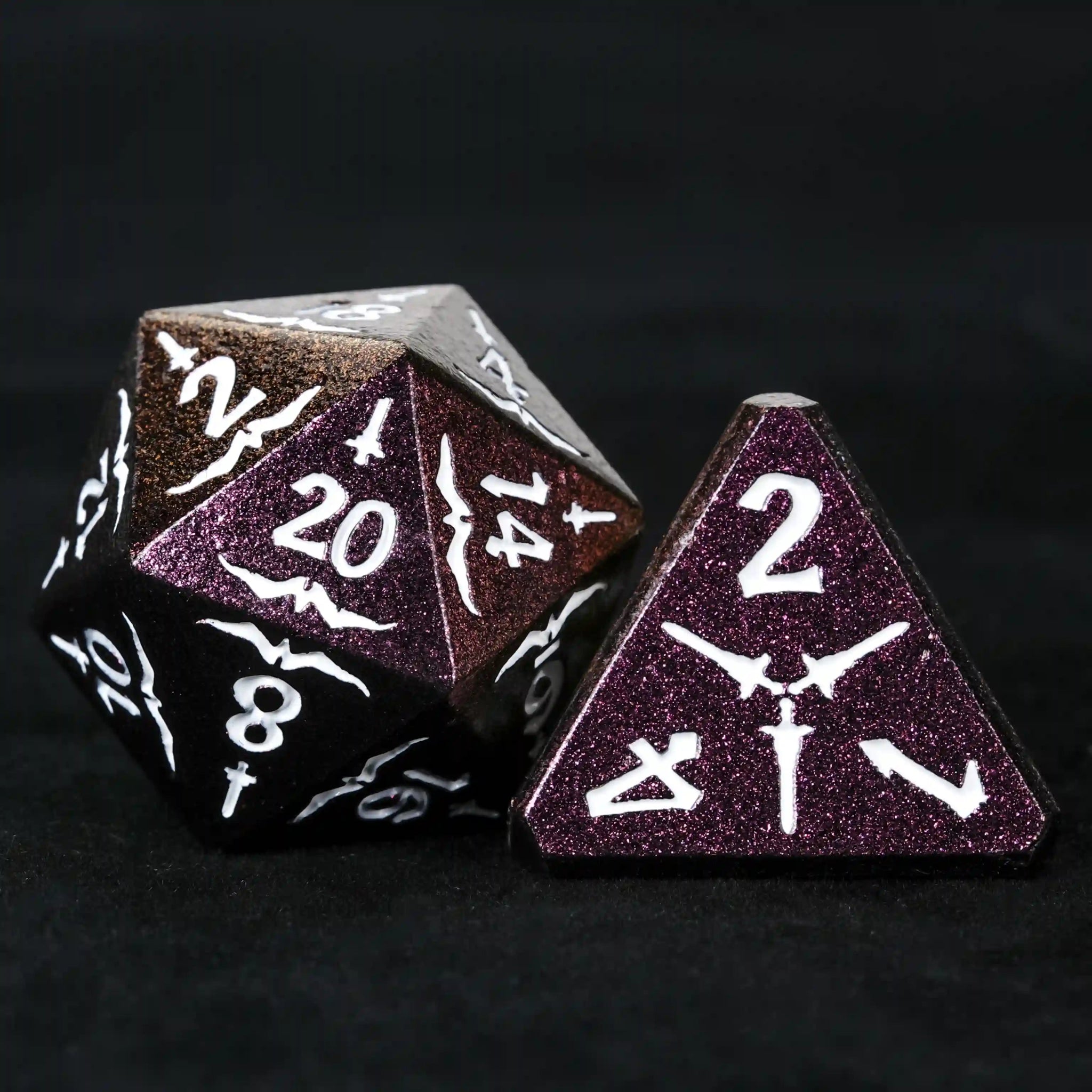 DND Dice - Eagle Series Metal Dice Set - Bear Dice