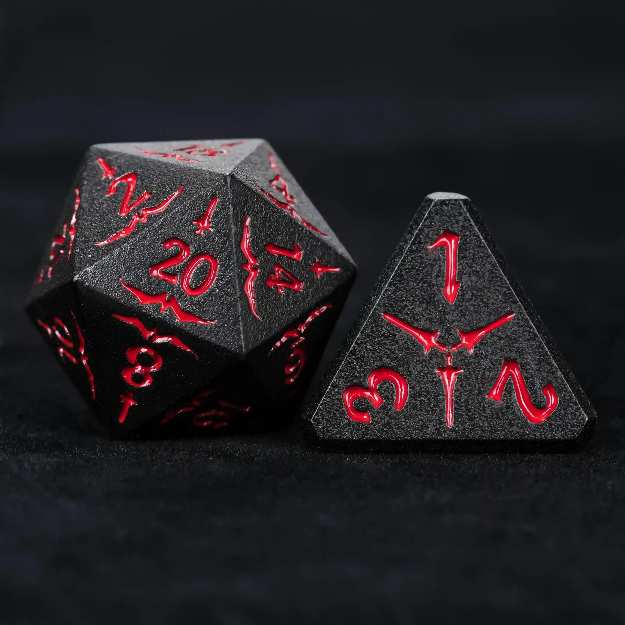 DND Dice - Eagle Series Metal Dice Set - Bear Dice