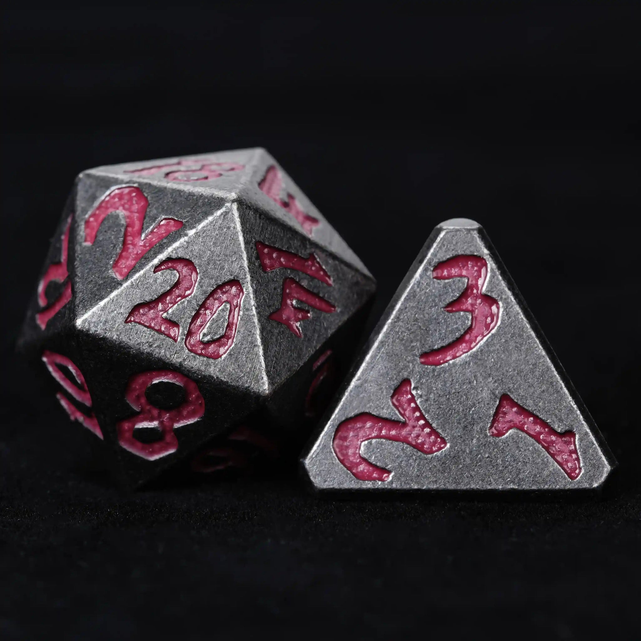 DND Dice – Iron Sentinel Series Metal Dice Set - Bear Dice
