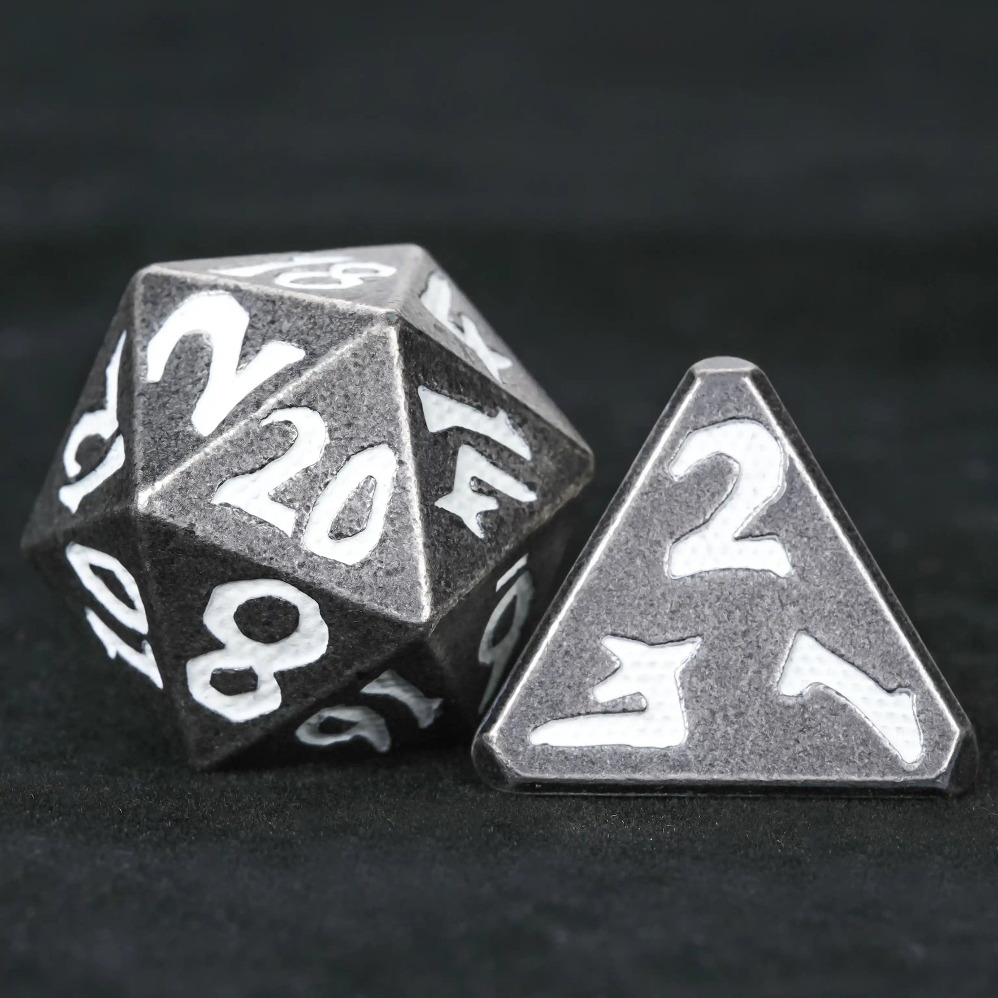 DND Dice – Iron Sentinel Series Metal Dice Set - Bear Dice