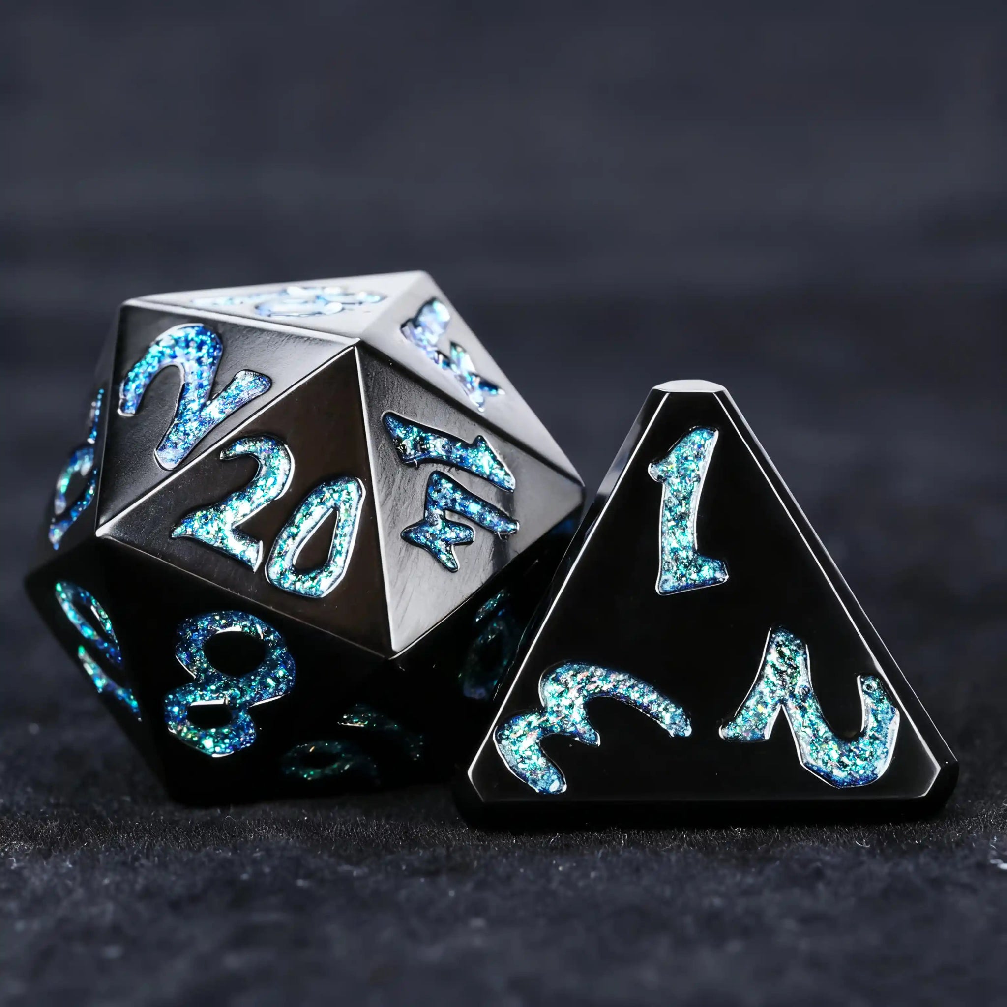 DND Dice – Iron Sentinel Series Metal Dice Set - Bear Dice