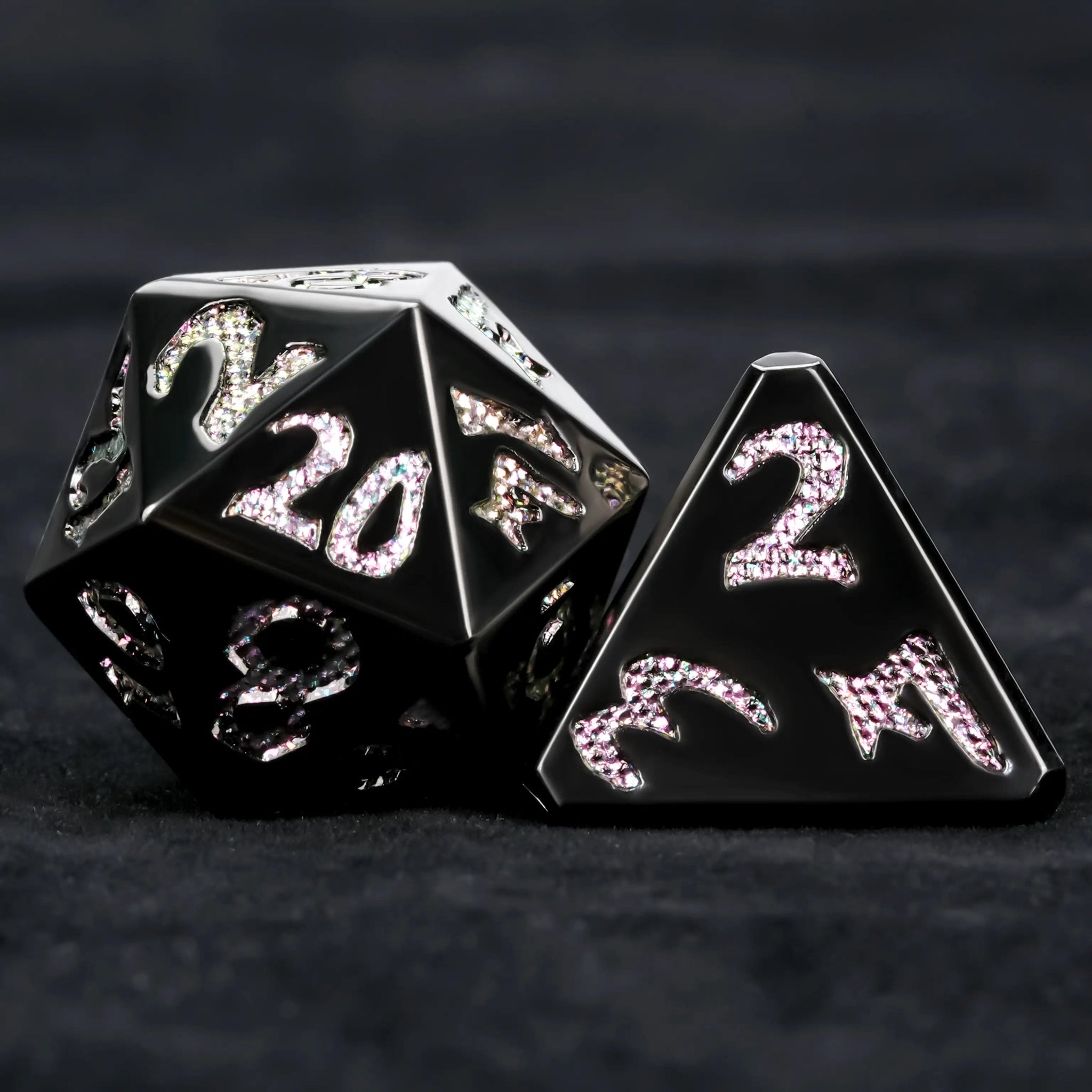 DND Dice – Iron Sentinel Series Metal Dice Set - Bear Dice