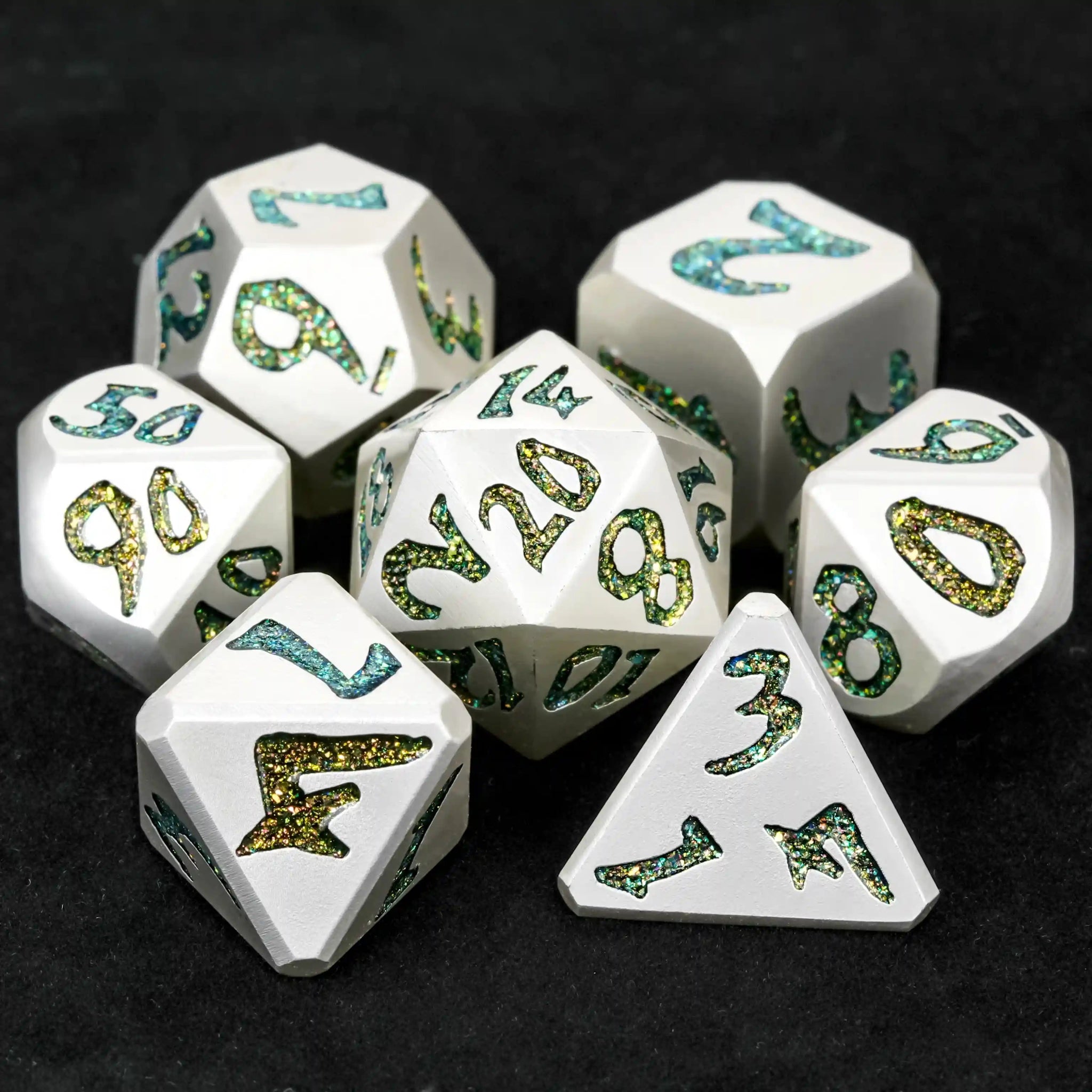 DND Dice – Iron Sentinel Series Metal Dice Set - Bear Dice