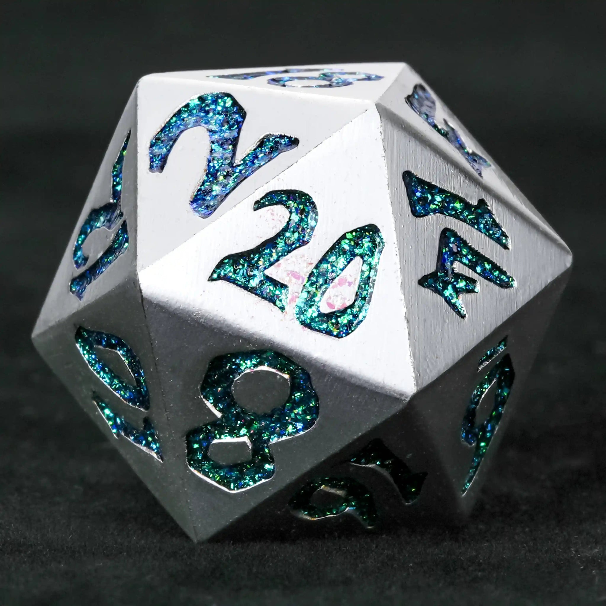 DND Dice – Iron Sentinel Series Metal Dice Set - Bear Dice