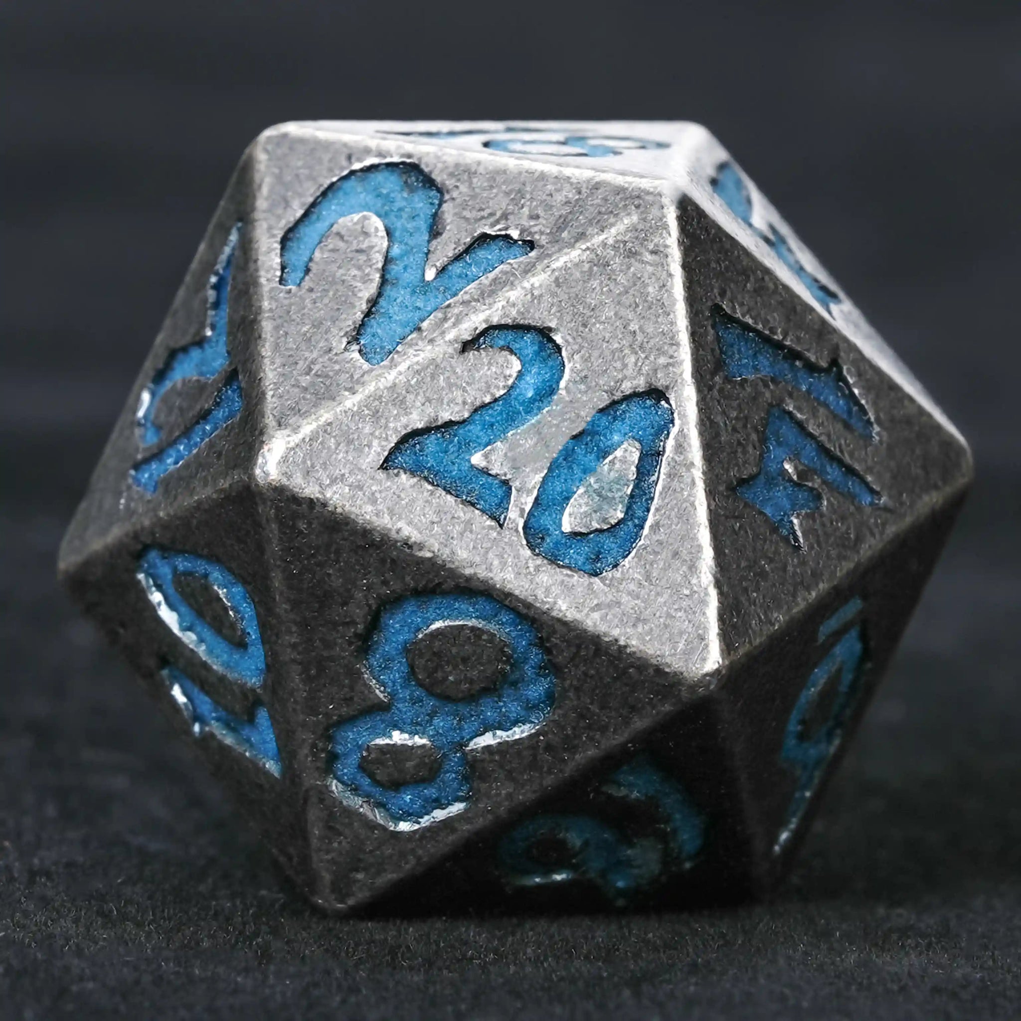 DND Dice – Iron Sentinel Series Metal Dice Set - Bear Dice