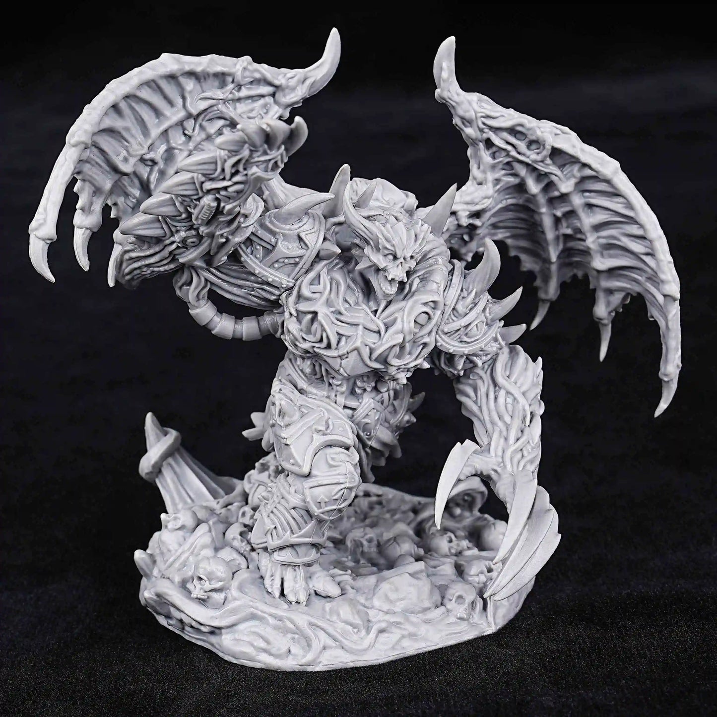 DND Winged Demon 3D Printed Role Playing Micro Model