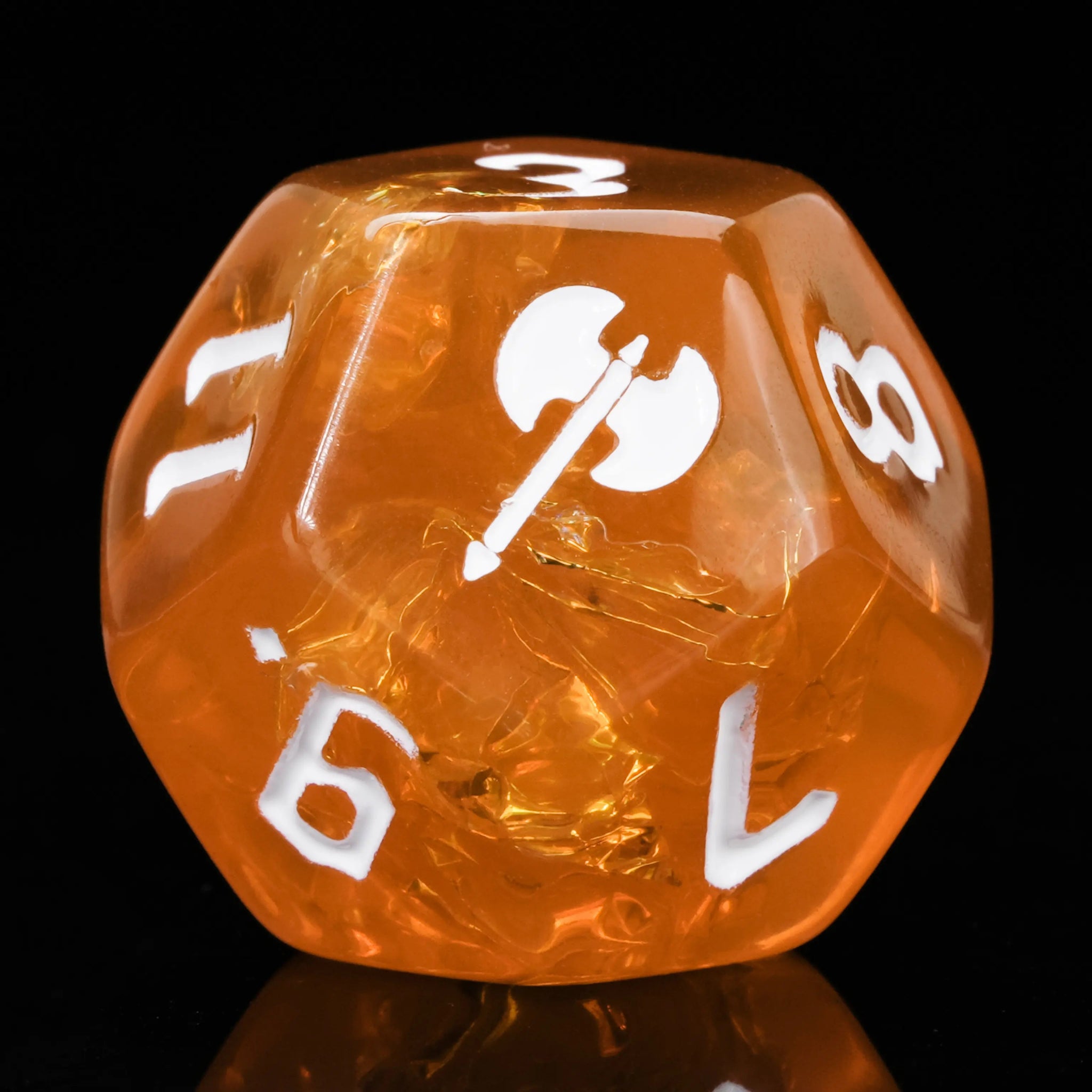 Kickstarter Dice – Barbarian Resin Polyhedral Dice Set - Bear Dice