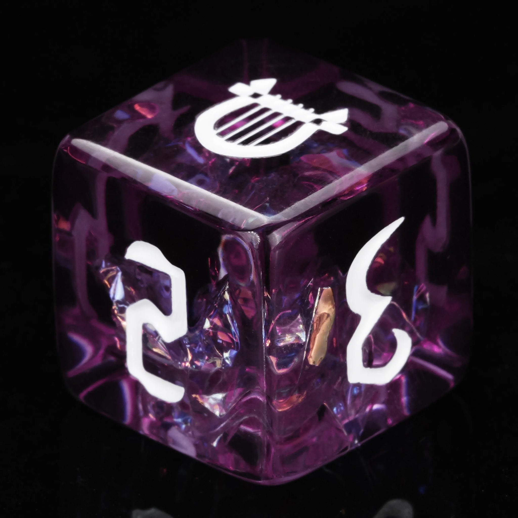 Kickstarter Dice – Bard Resin Polyhedral Dice Set - Bear Dice