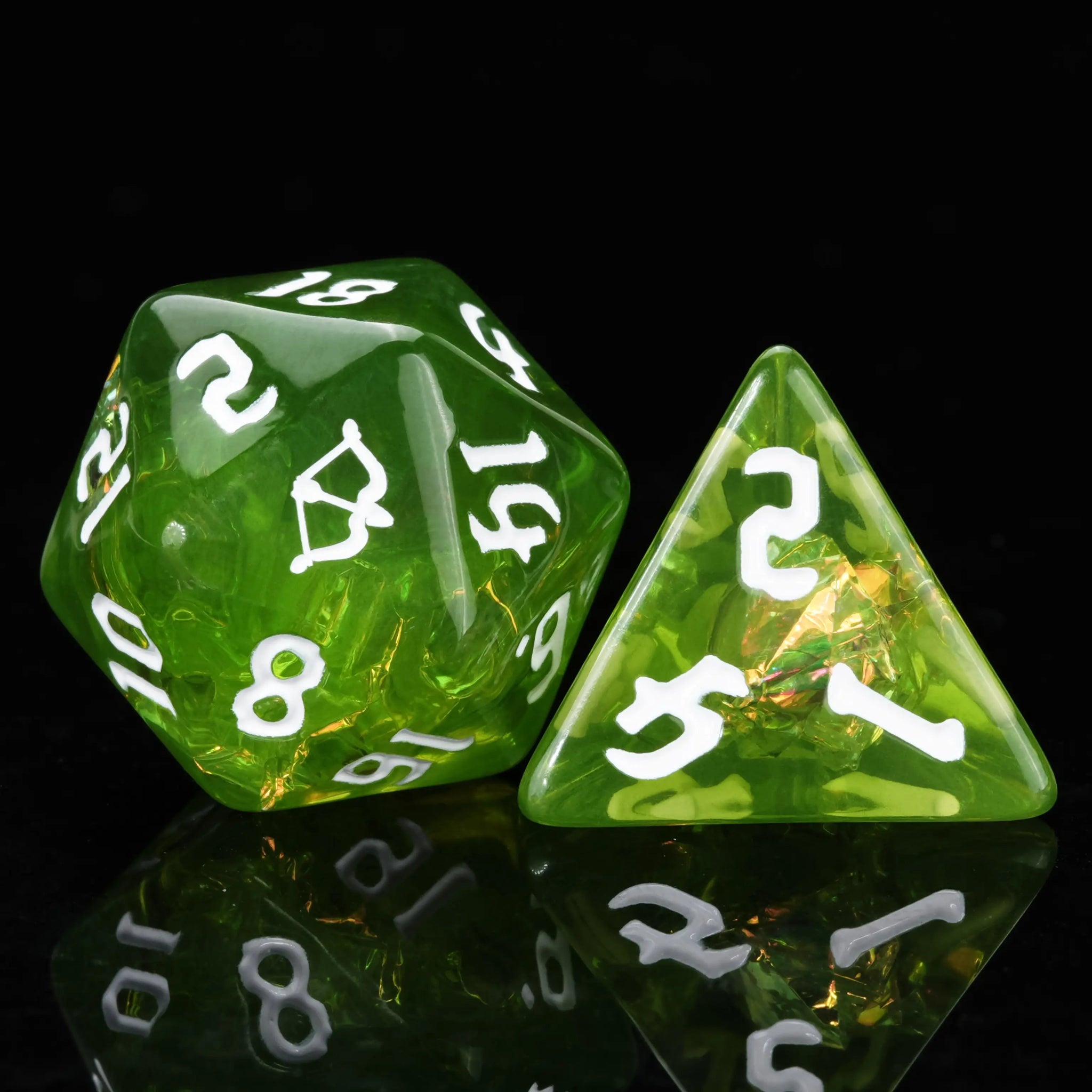 Kickstarter Dice – Ranger Resin D&D Dice Set - Bear Dice