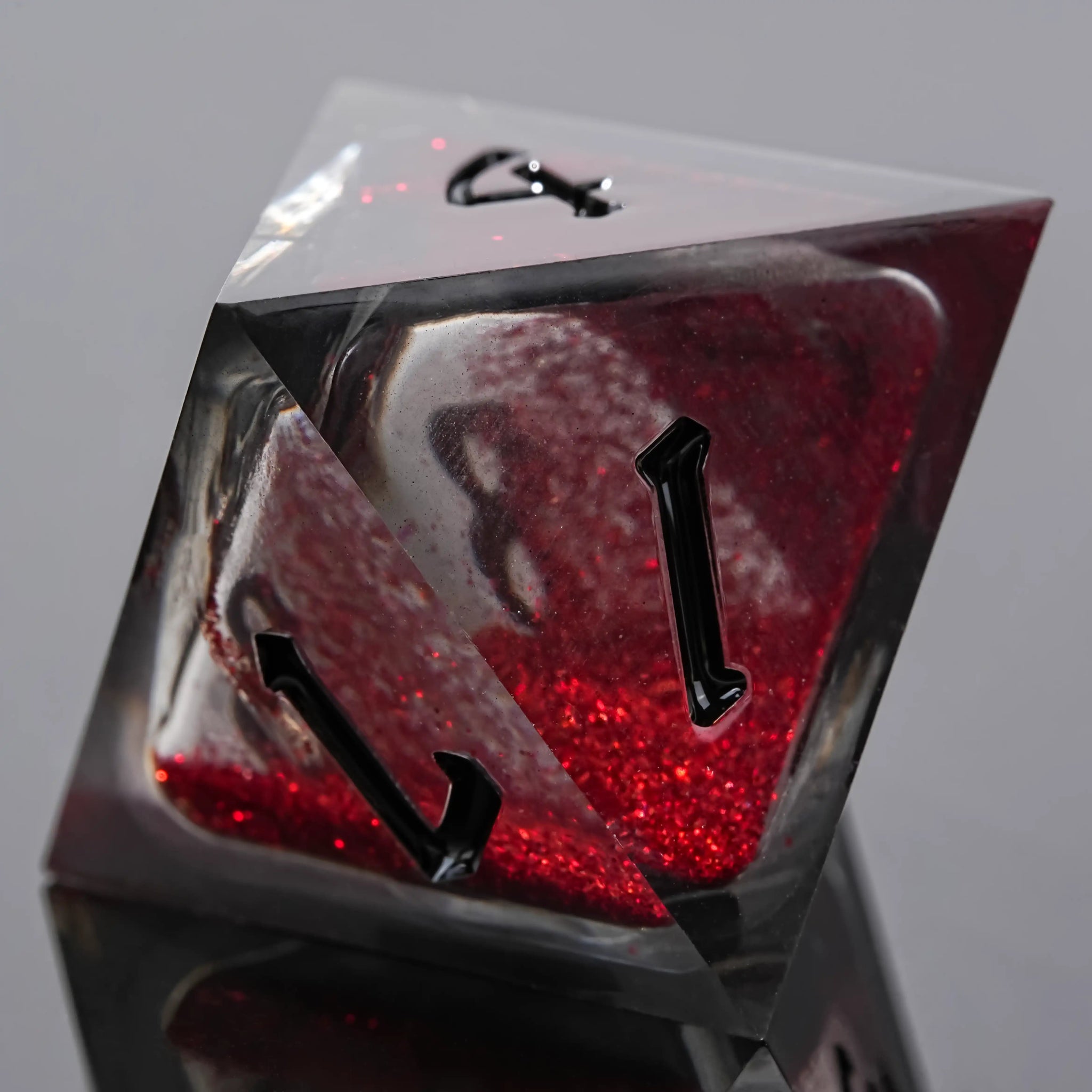 Kickstarter Dice - Vampire Liquid Core Resin Dice Set - Bear Dice