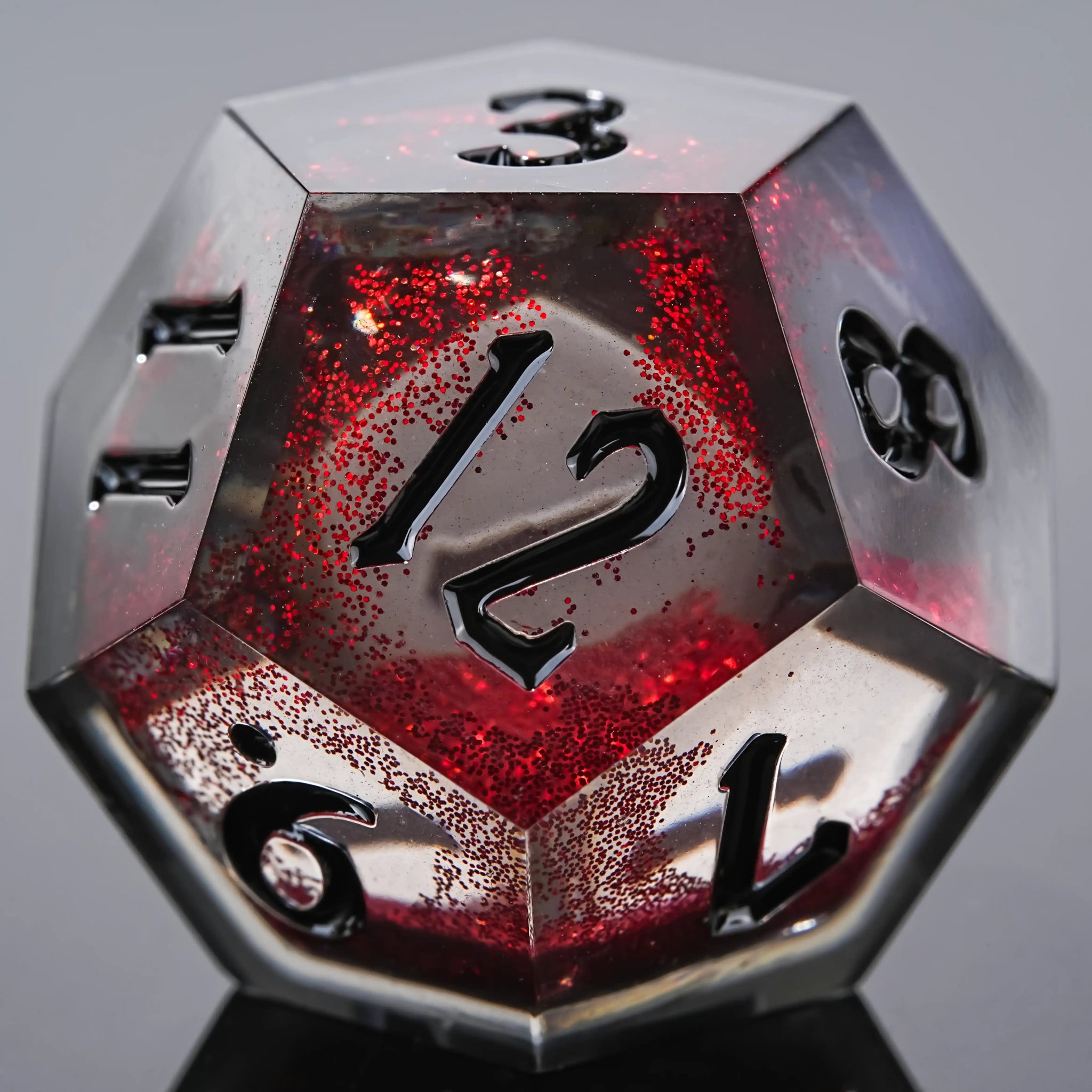 Kickstarter Dice - Vampire Liquid Core Resin Dice Set - Bear Dice