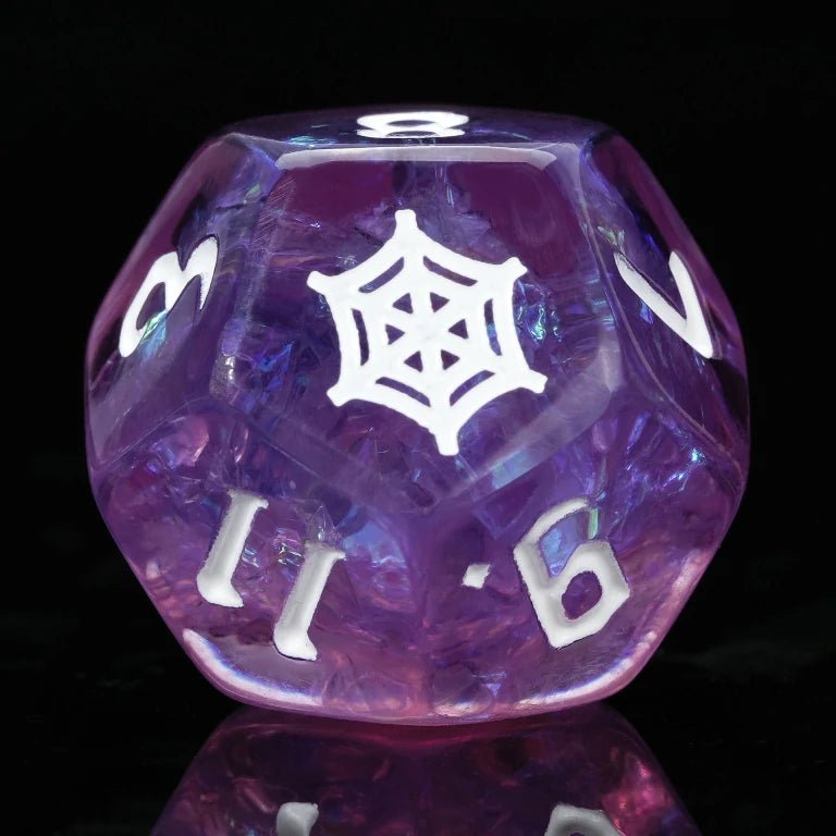 Kickstarter Dice — Webweaver Resin Dice Set - Bear Dice