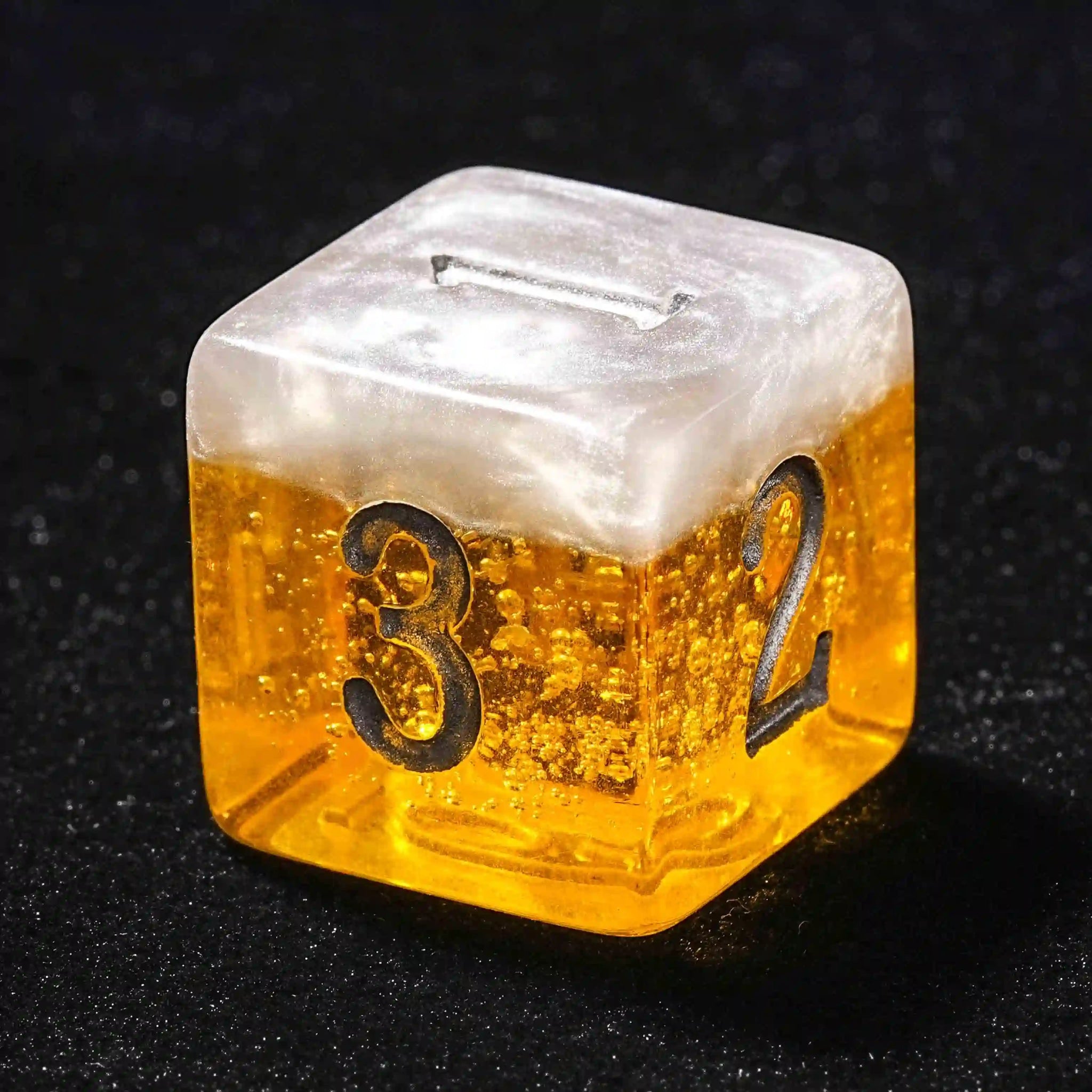 Large Budweiser Beer Themed Resin Dice Set - Fun with every roll - Bear Dice