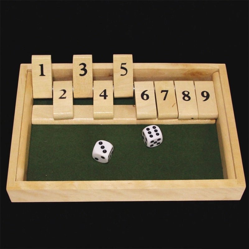 Premium wooden box game | Classic dice board game suitable for families and adults - Bear Dice