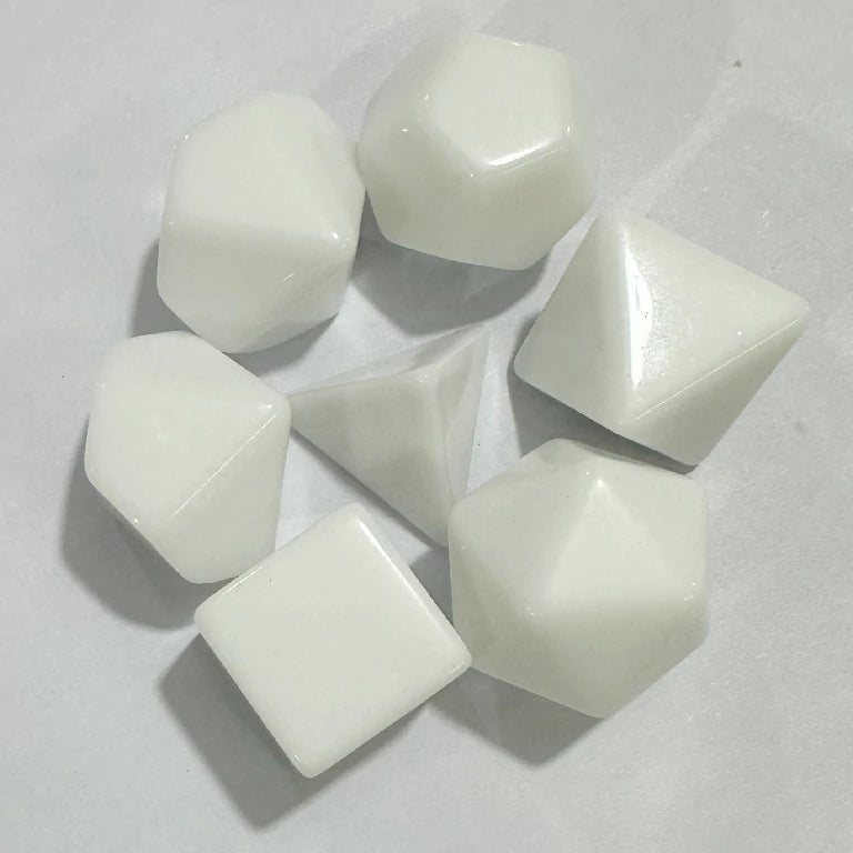 Customizable Acrylic Dice Sets – Engraved & Printed Designs, Text, Symbols & More
