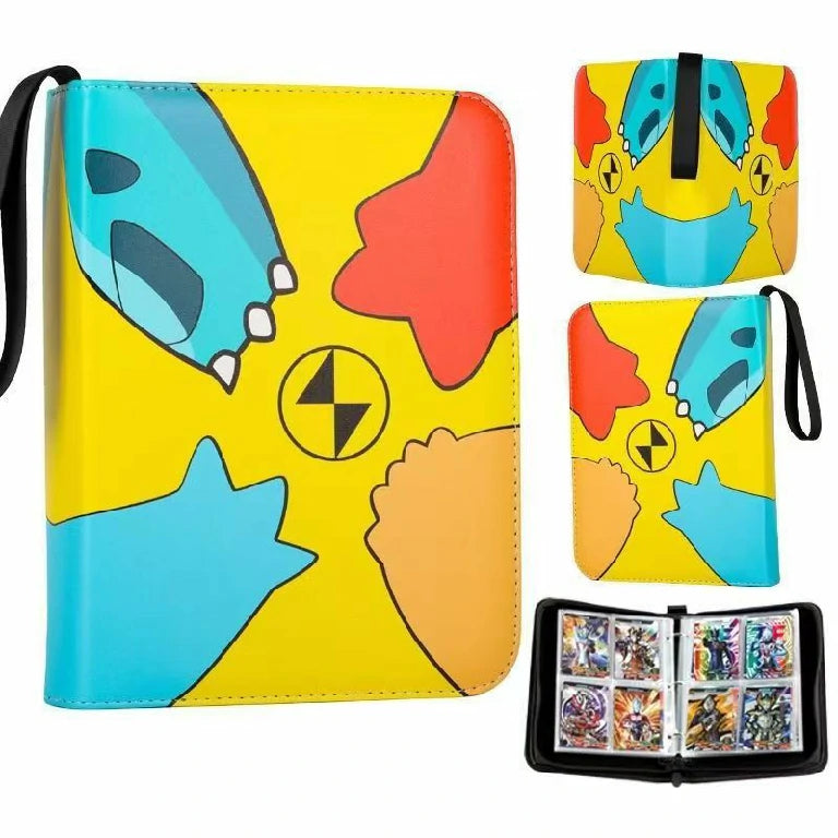 Pokémon game card collection album, four-piece chain storage album