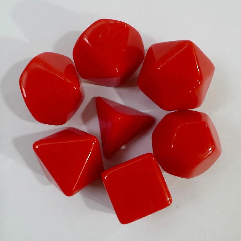 Customizable Acrylic Dice Sets – Engraved & Printed Designs, Text, Symbols & More