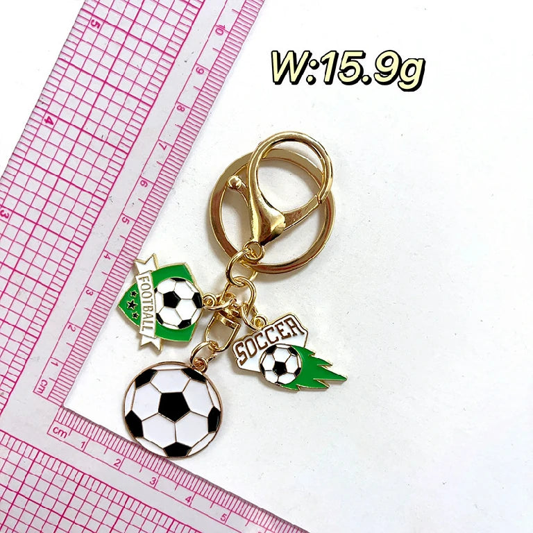 World Cup Creative Zinc Alloy Soccer Ball Keychain
