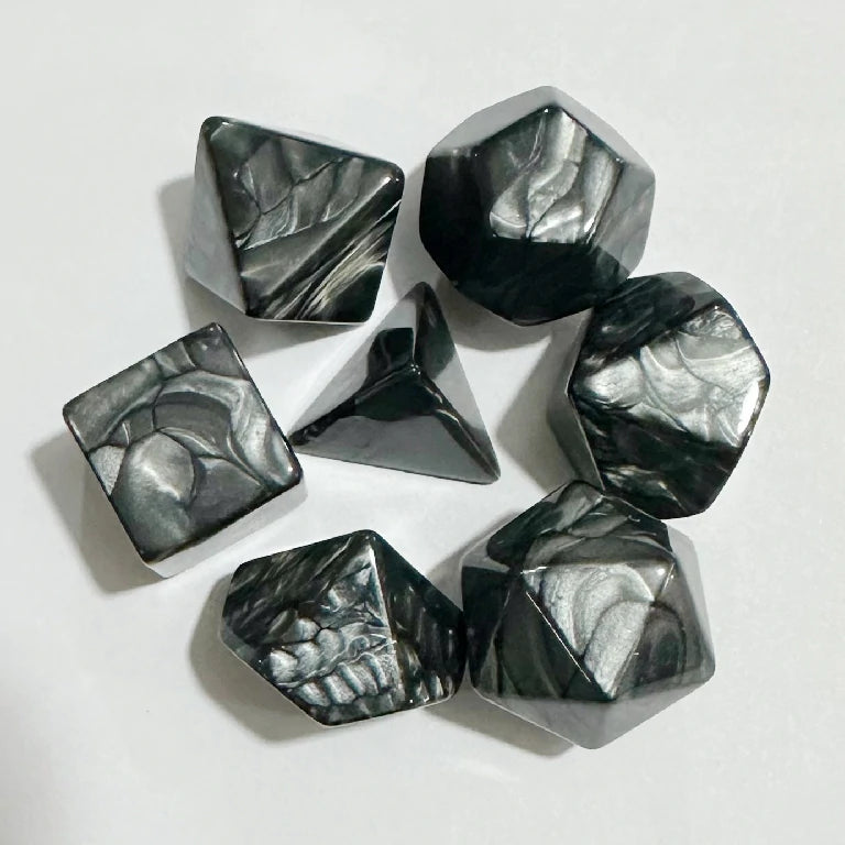 Customizable Acrylic Dice Sets – Engraved & Printed Designs, Text, Symbols & More