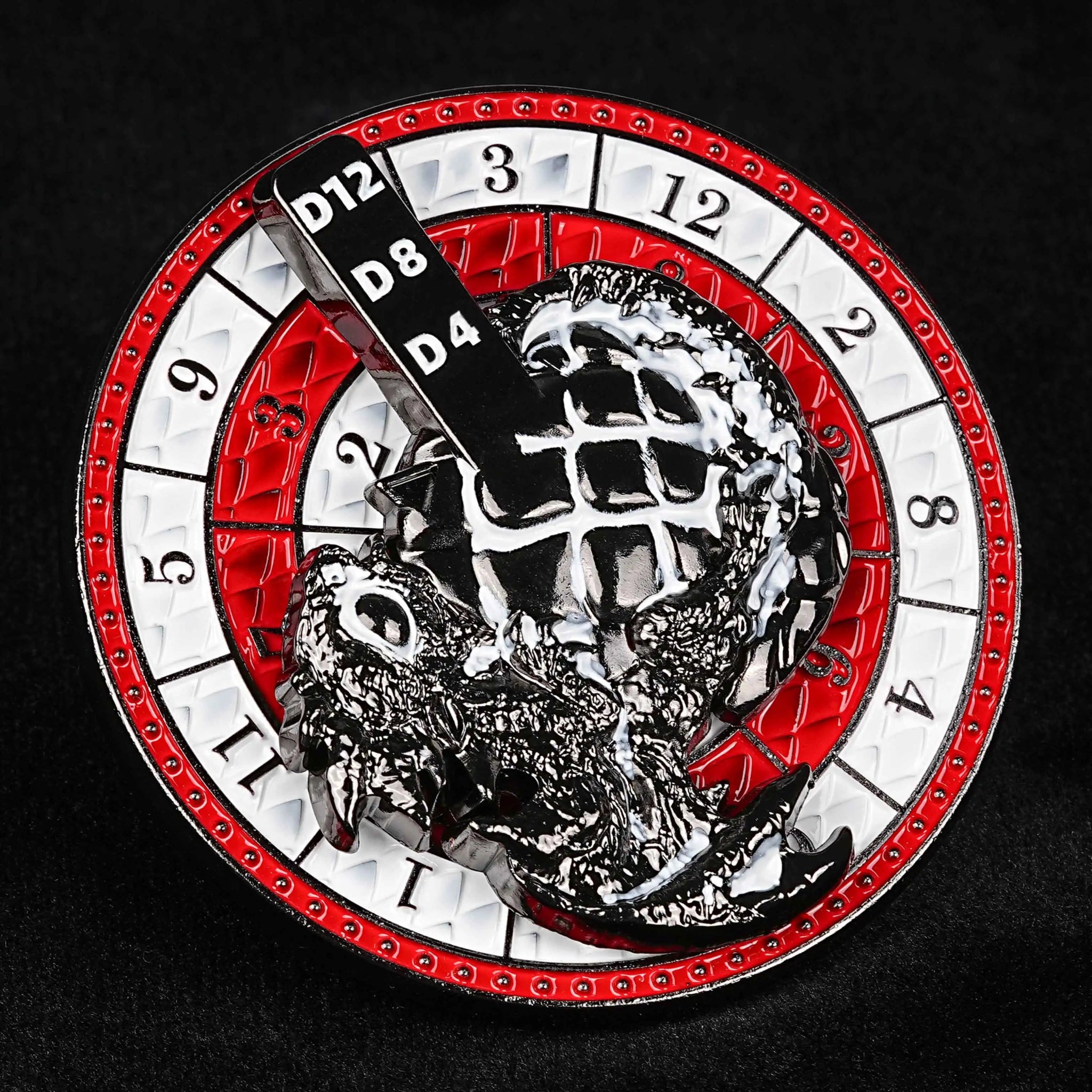 Unique Metal Dice Spinner Dragon Egg Fidget Spinner Dice - Bear Dice