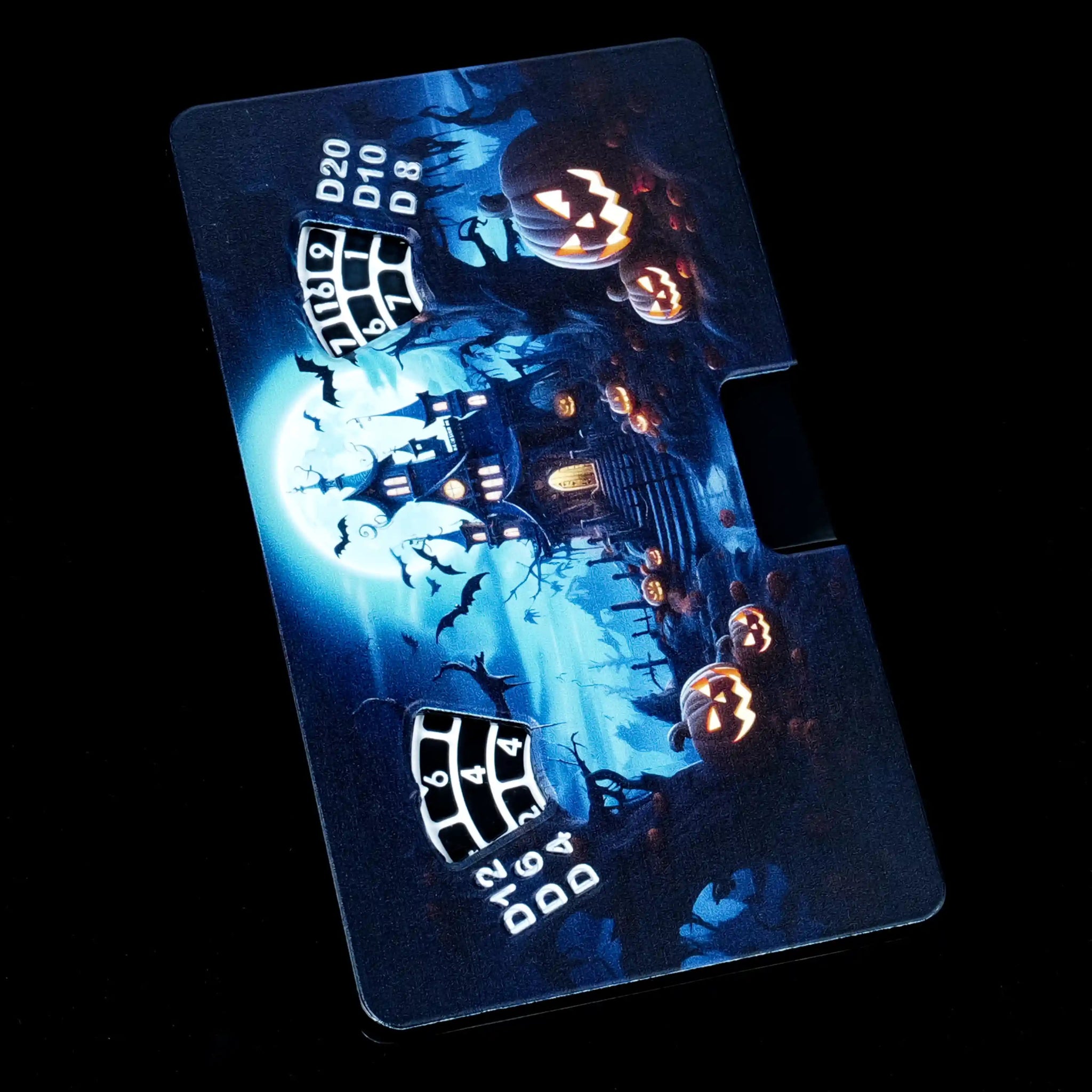 Unique Roulette Dice: 7 in 1 Metal Dice Box Button Spin Paper Card Dice - Bear Dice