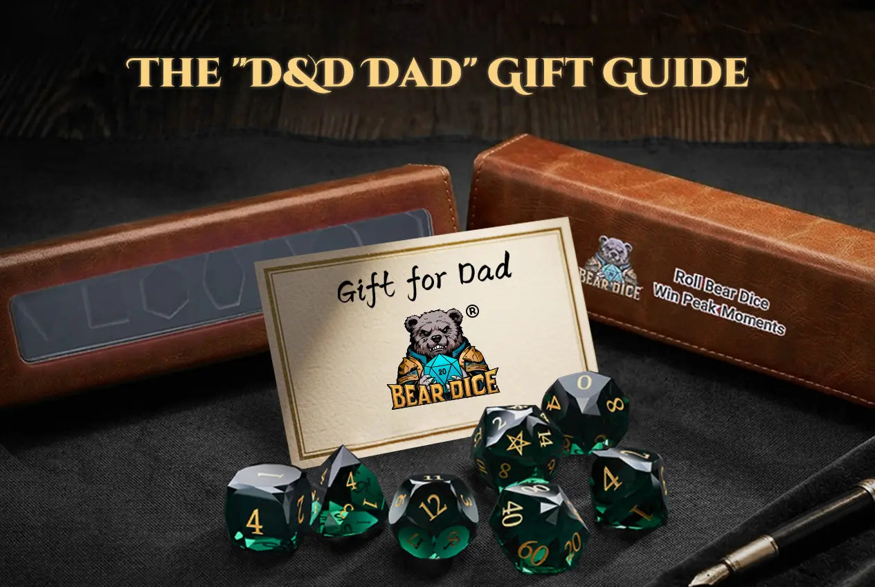 Personalized Dice Gifts for D&D Dads